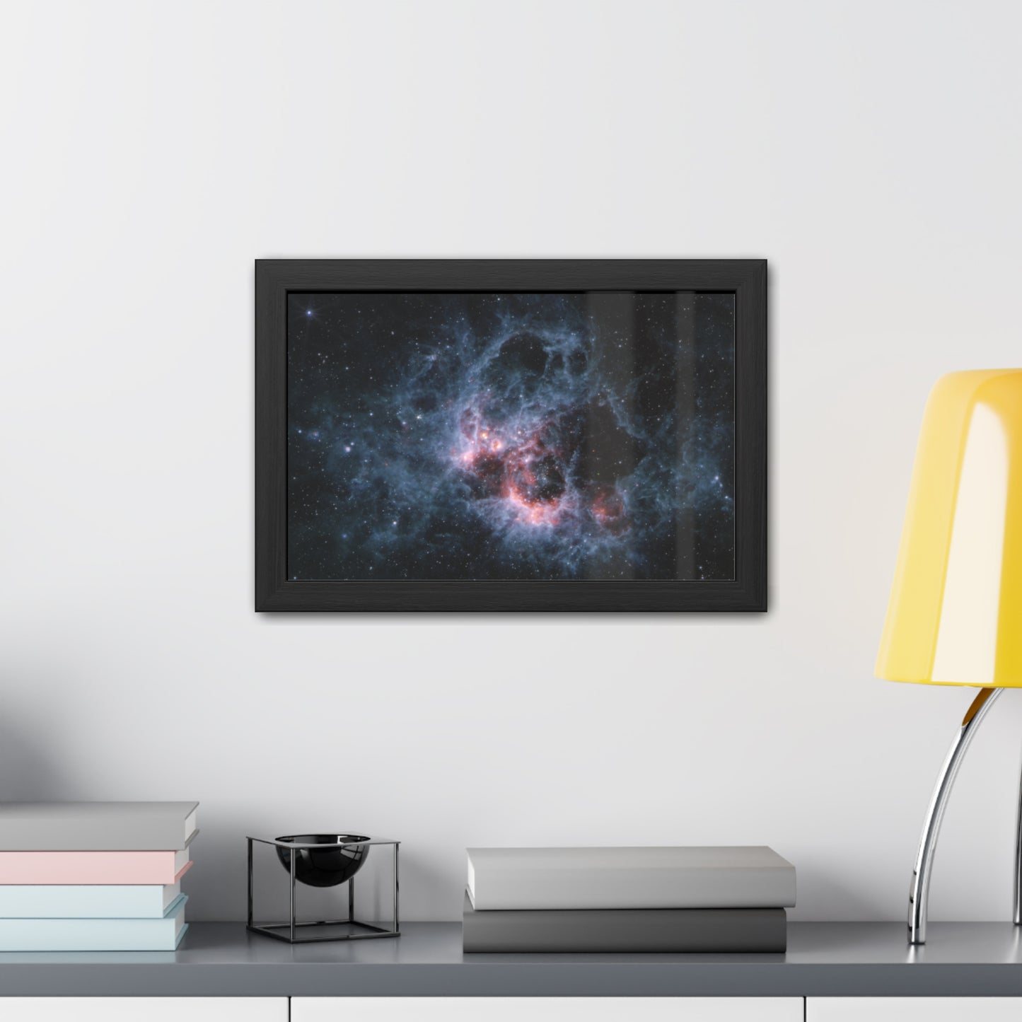 NGC 604 (MIRI Image), Hand Crafted Wooden Framed Poster