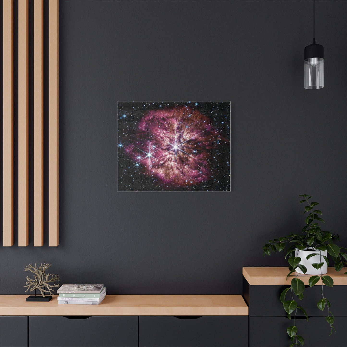 Prelude to Supernova, Satin Canvas
