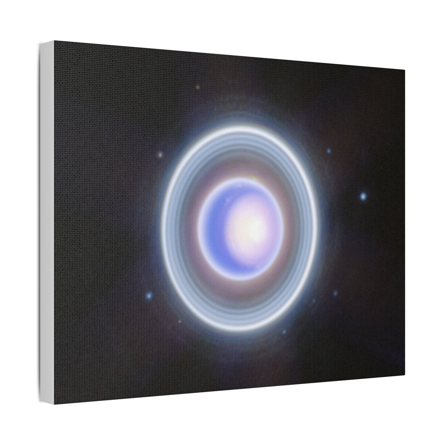 Uranus Close-up, Satin Canvas