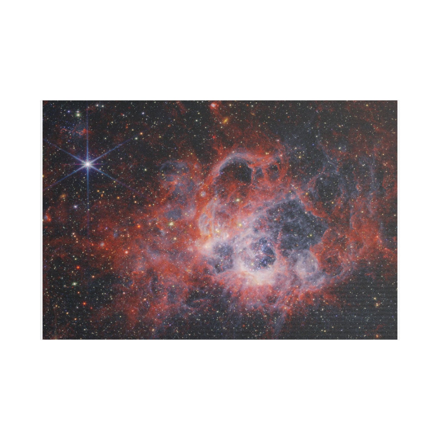 NGC 604, Satin Canvas