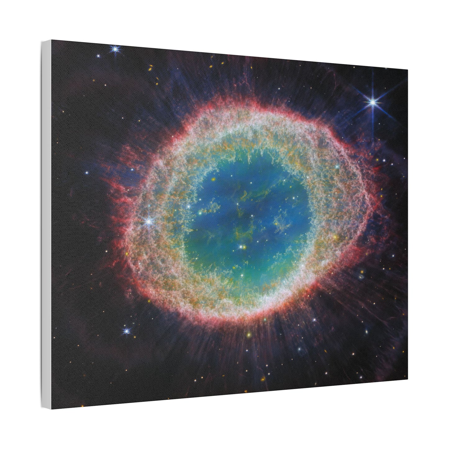Ring Nebula, Satin Canvas