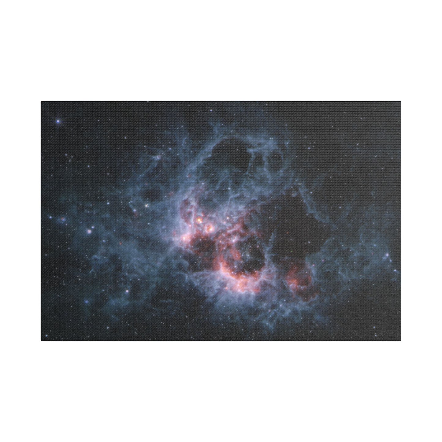 NGC 604 (MIRI Image), Satin Canvas
