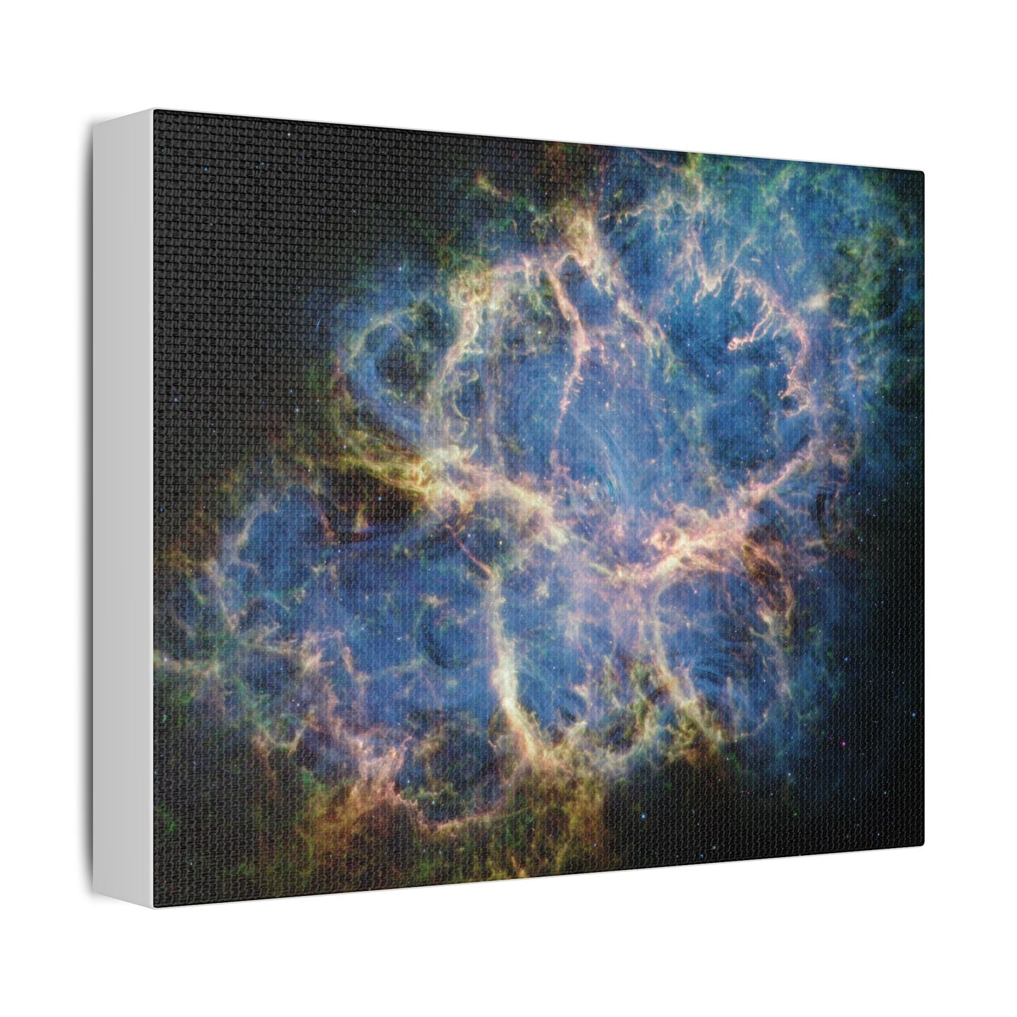 Crab Nebula, Satin Canvas