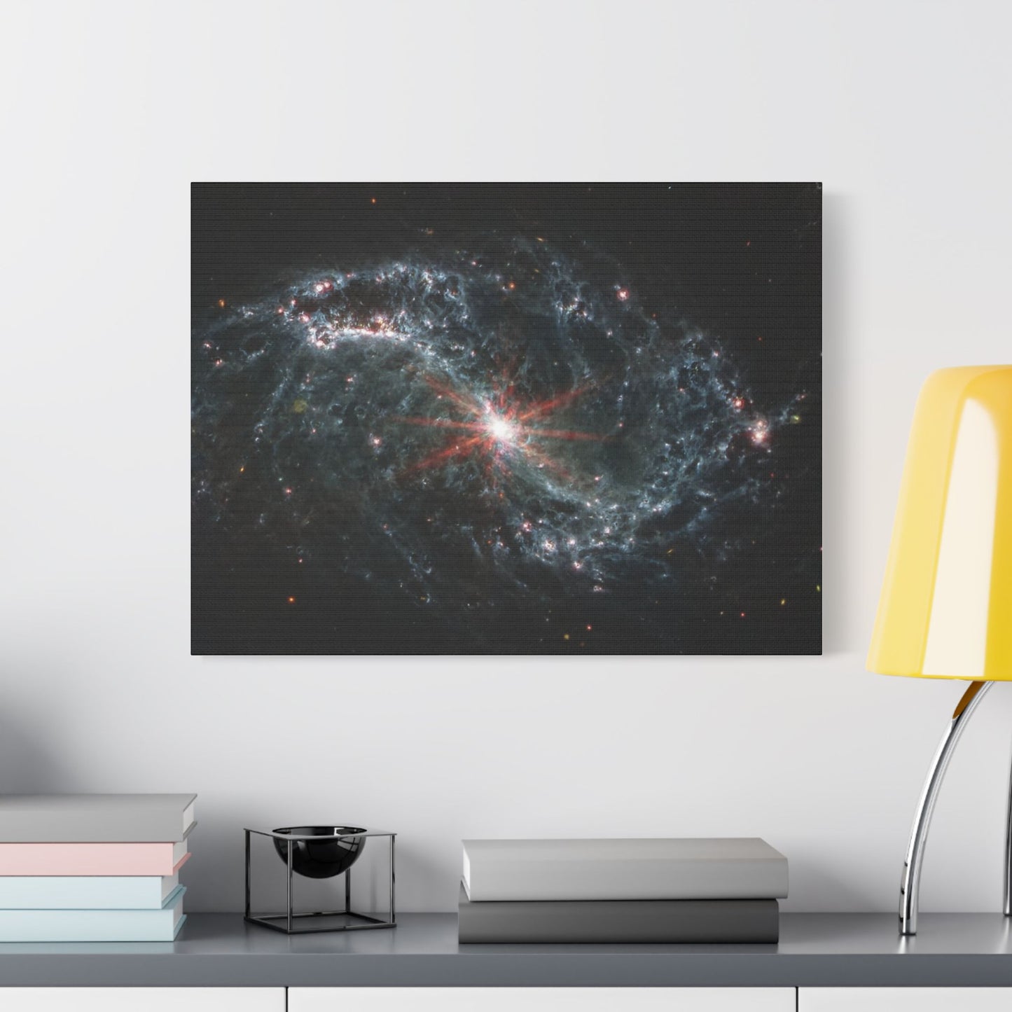 Intricate Networks of Gas and Dust in Nearby Galaxies, Satin Canvas