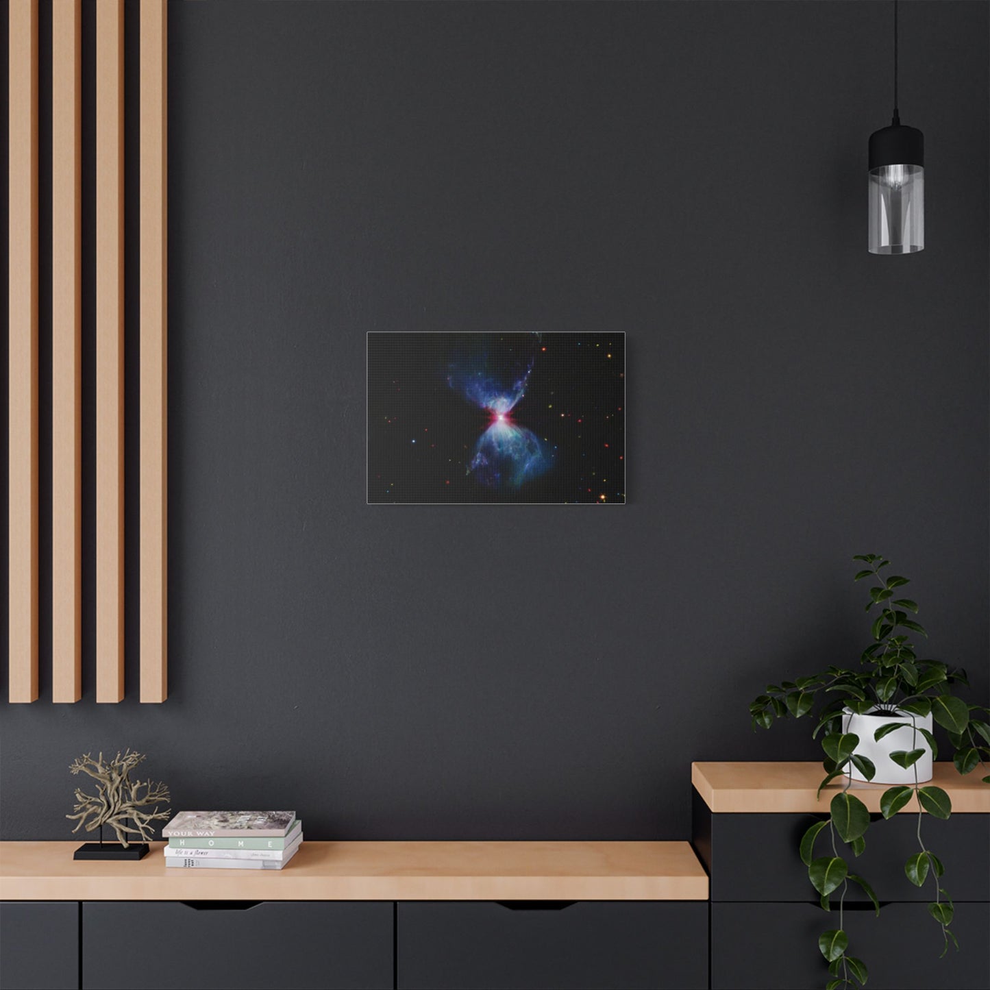 L1527 and Protostar, Satin Canvas