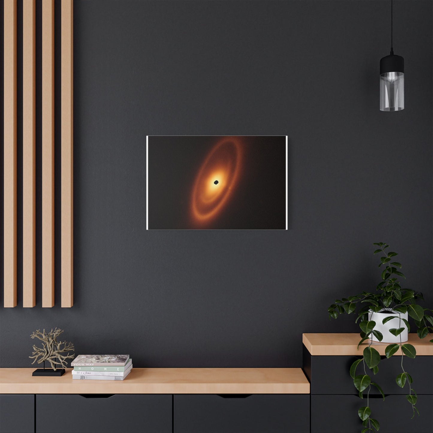 Fomalhaut Dusty Debris Disk, Satin Canvas