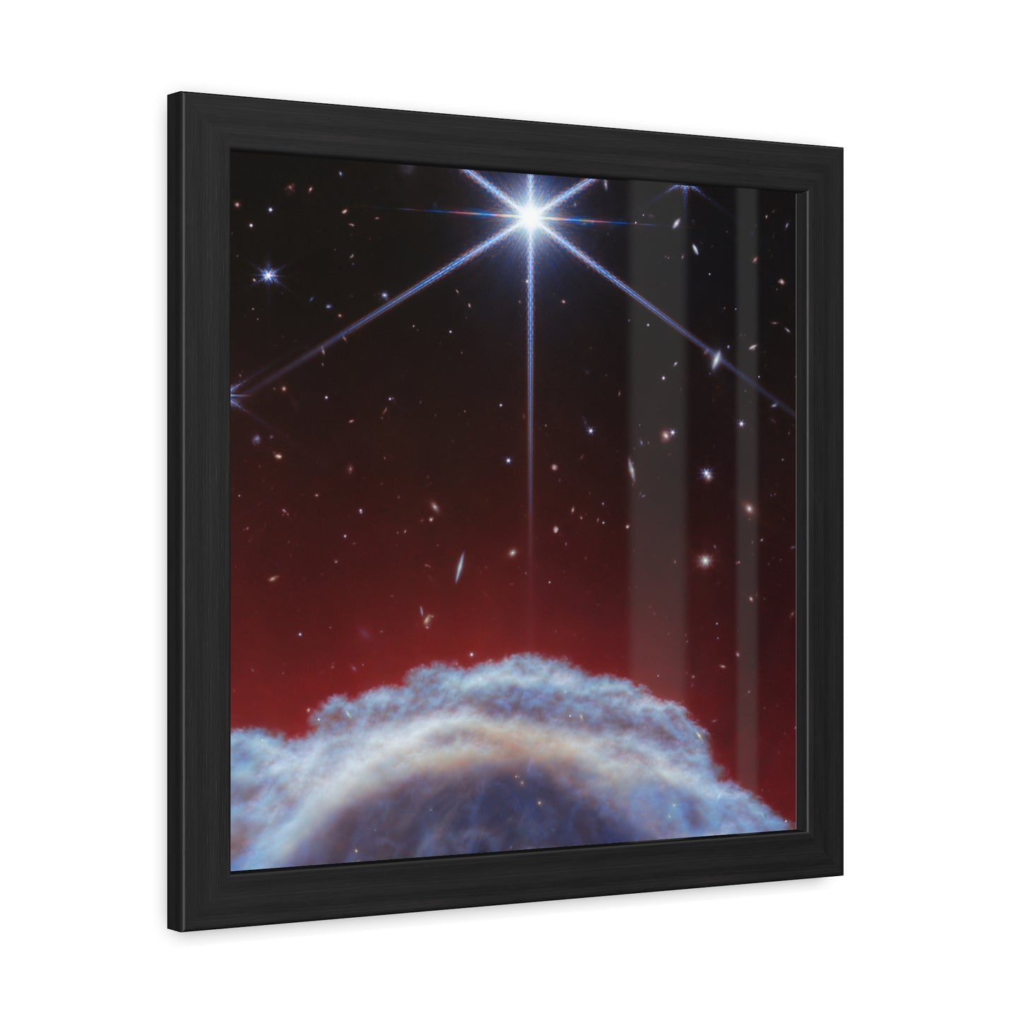 Horsehead Nebula, Hand Crafted Wooden Framed Poster