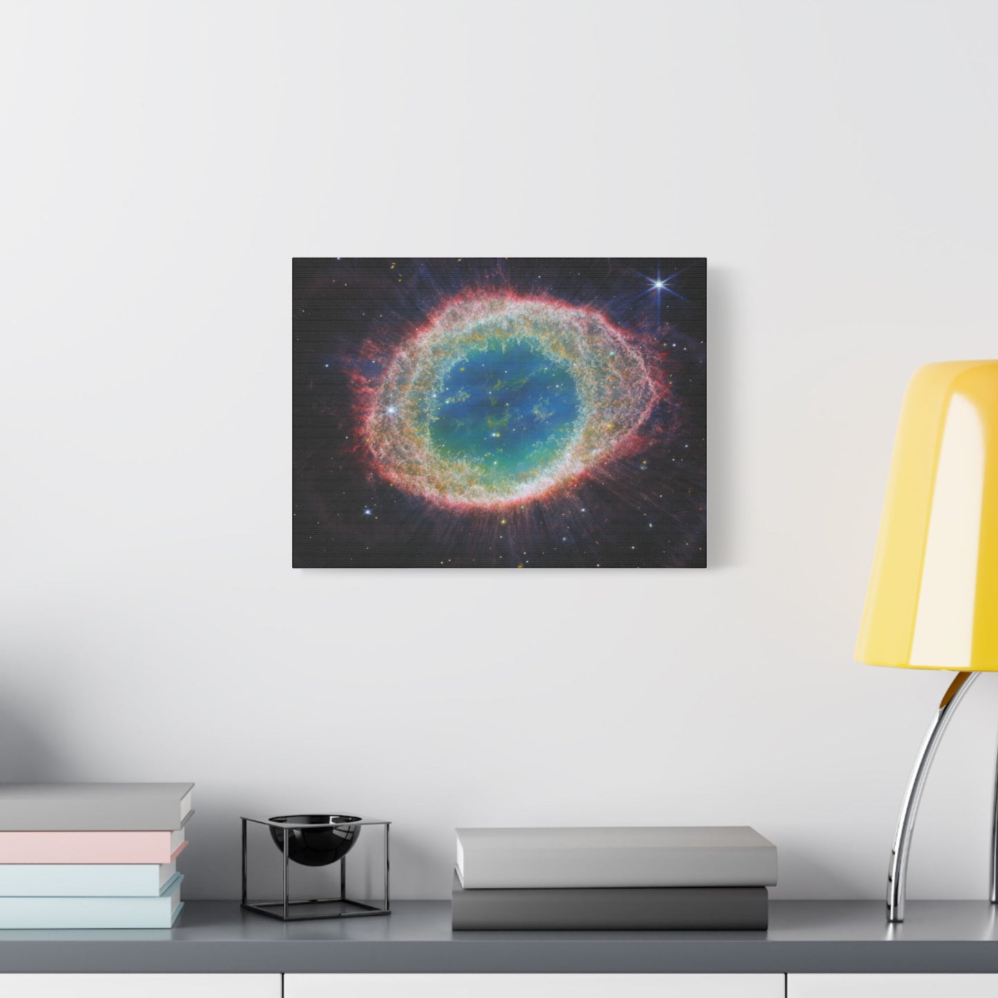Ring Nebula, Satin Canvas