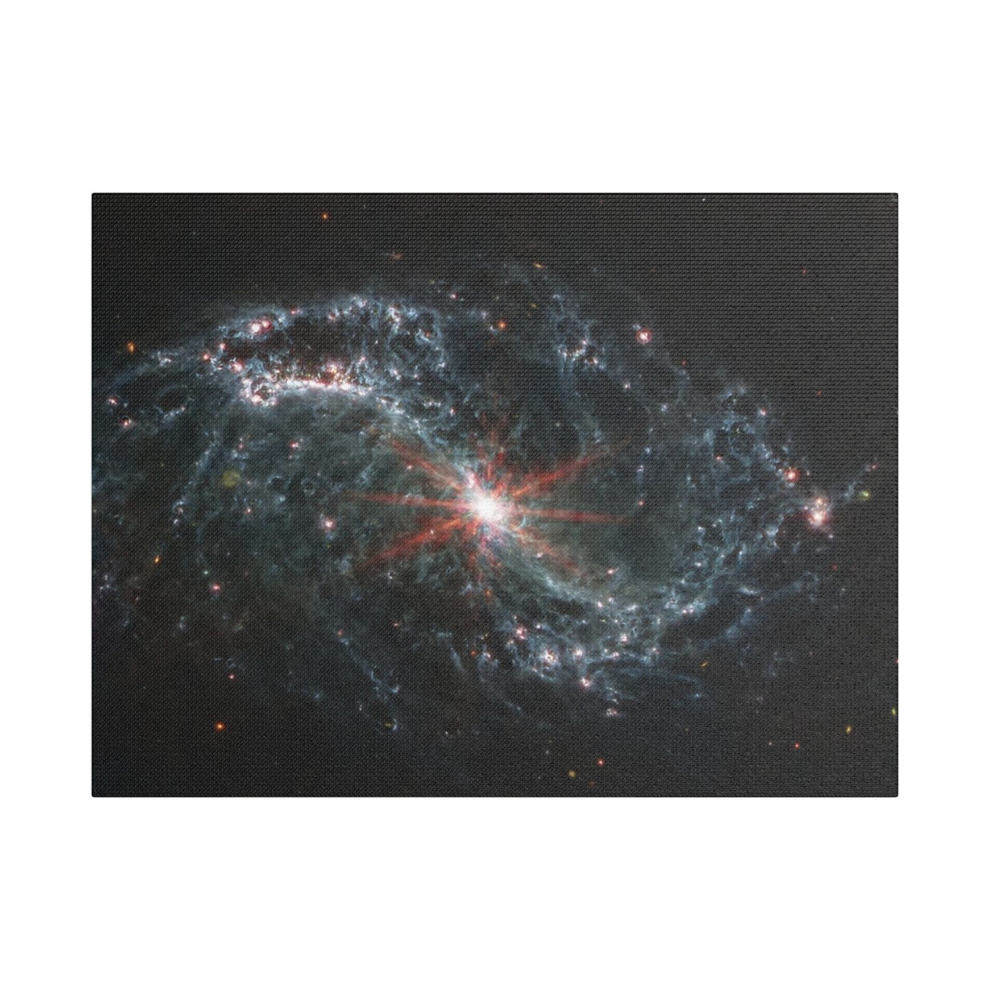 Intricate Networks of Gas and Dust in Nearby Galaxies, Satin Canvas
