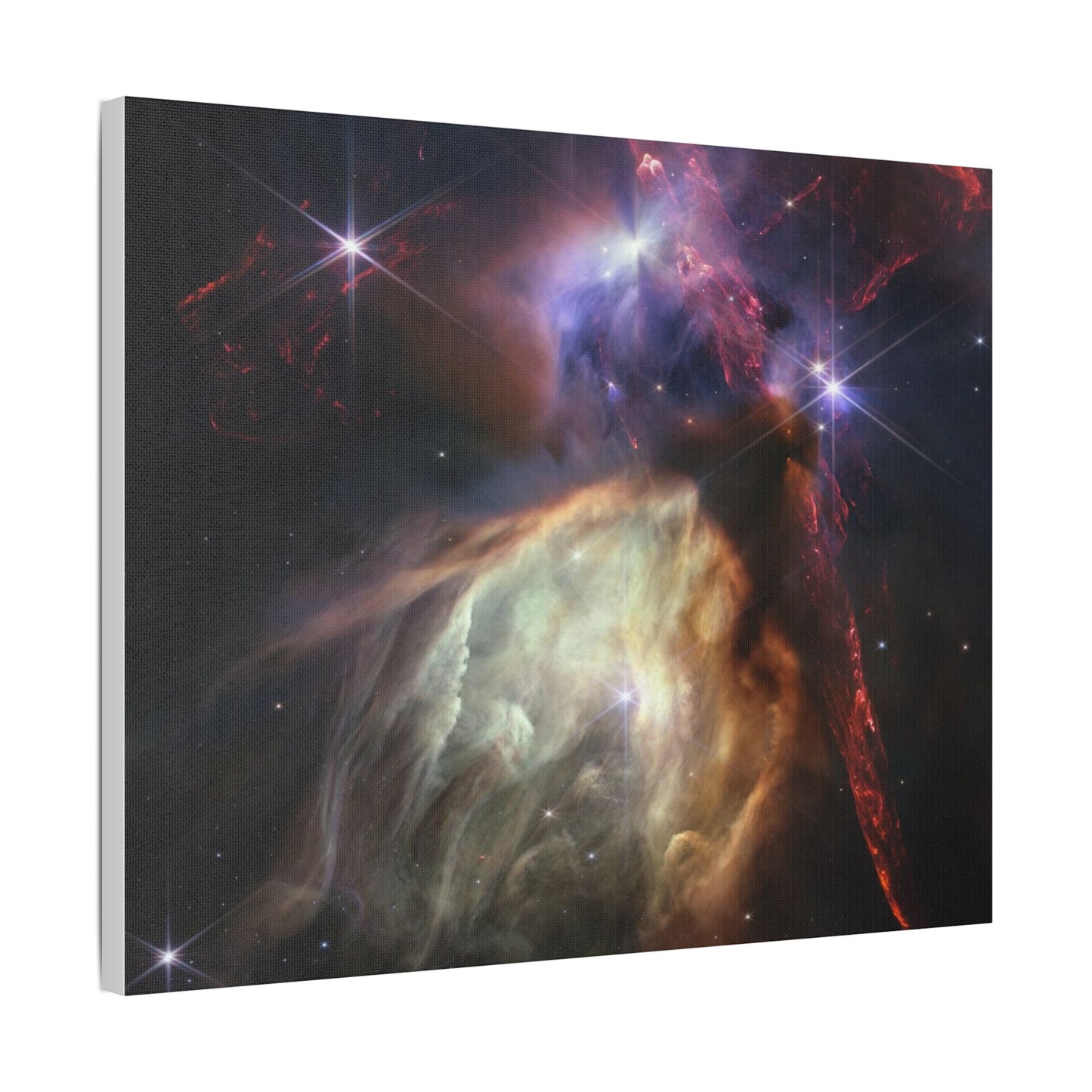 Close-up of Birth of Sun-like Star, Satin Canvas