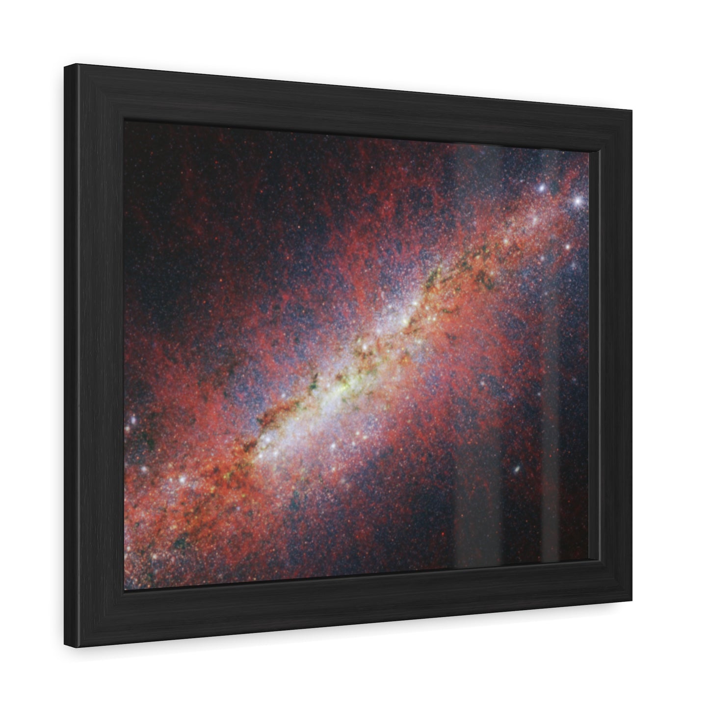 M82, Satin Hand Crafter Wooden Framed Poster