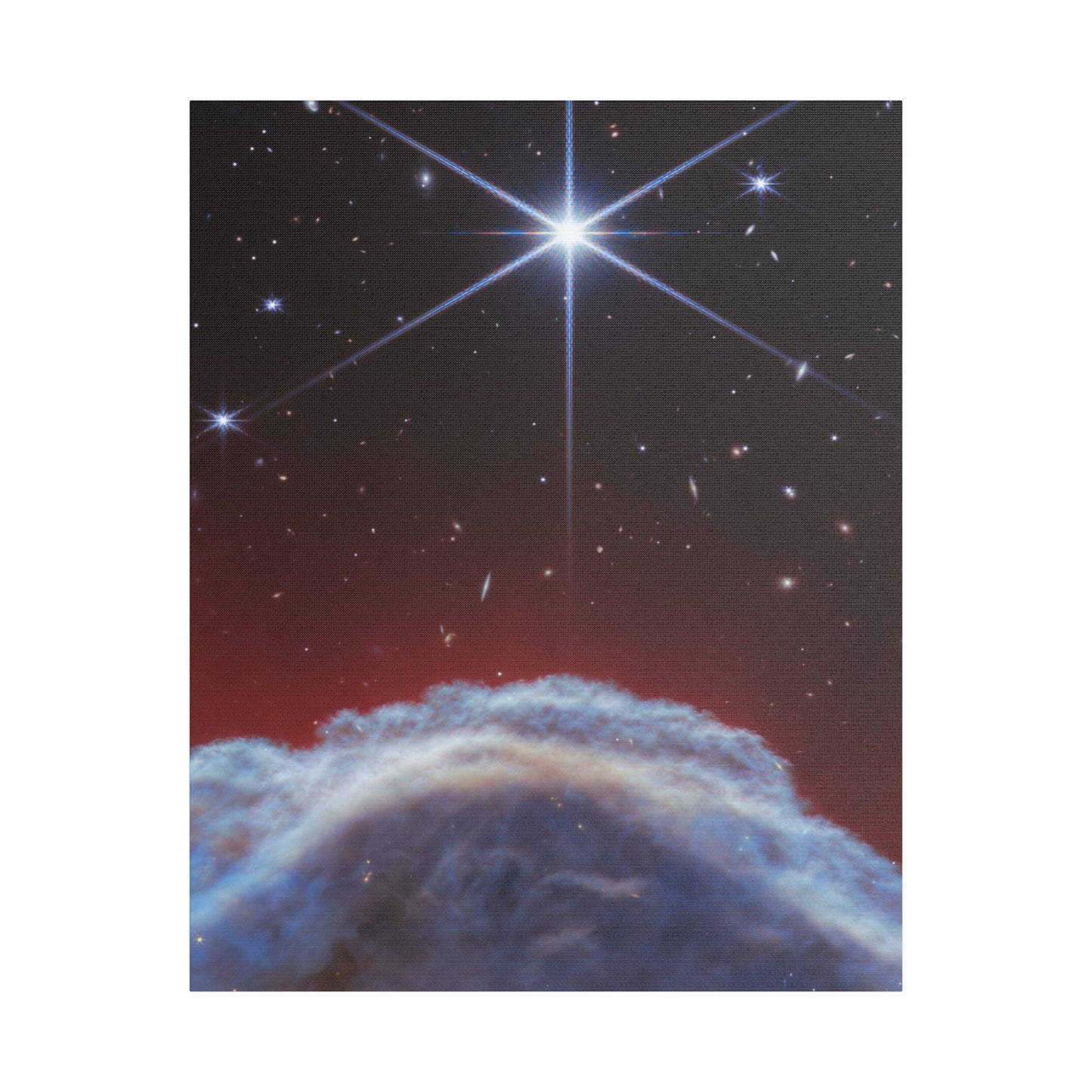 Horsehead Nebula, Satin Canvas