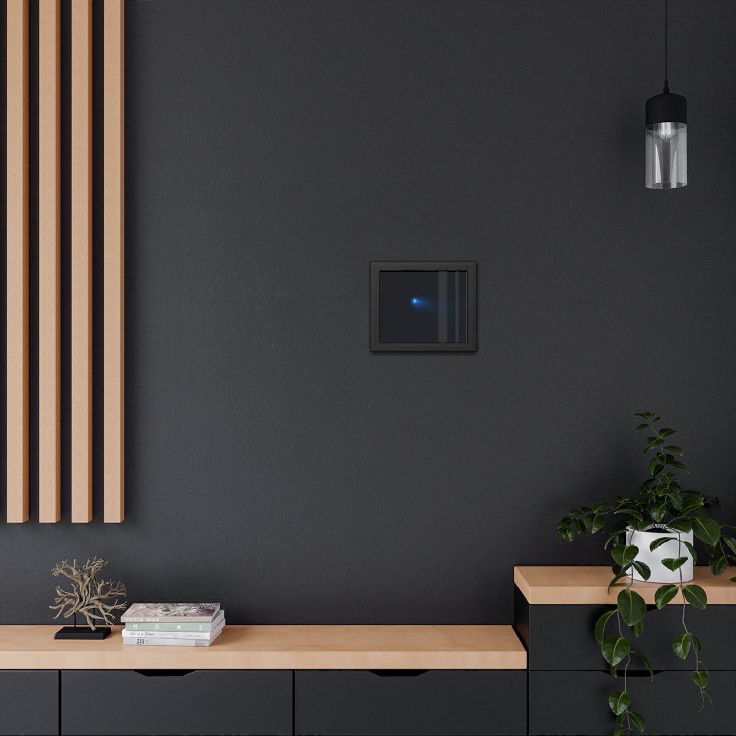 Comet 238P/Read, Hand Crafted Wooden Framed Poster