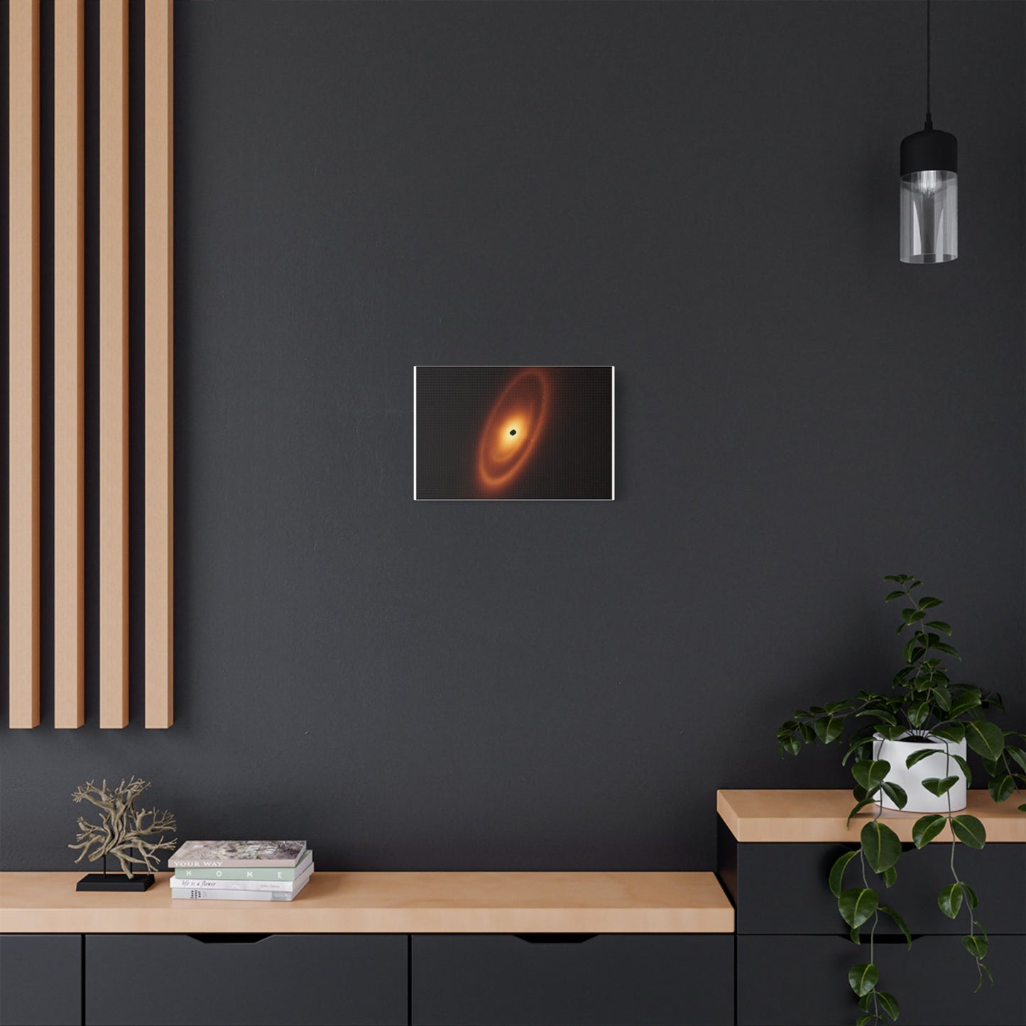 Fomalhaut Dusty Debris Disk, Satin Canvas