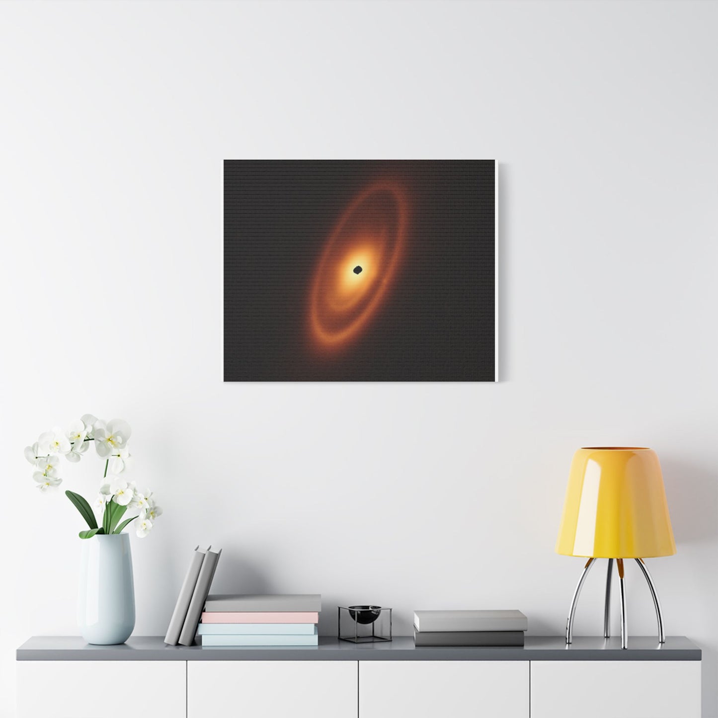 Fomalhaut Dusty Debris Disk, Satin Canvas
