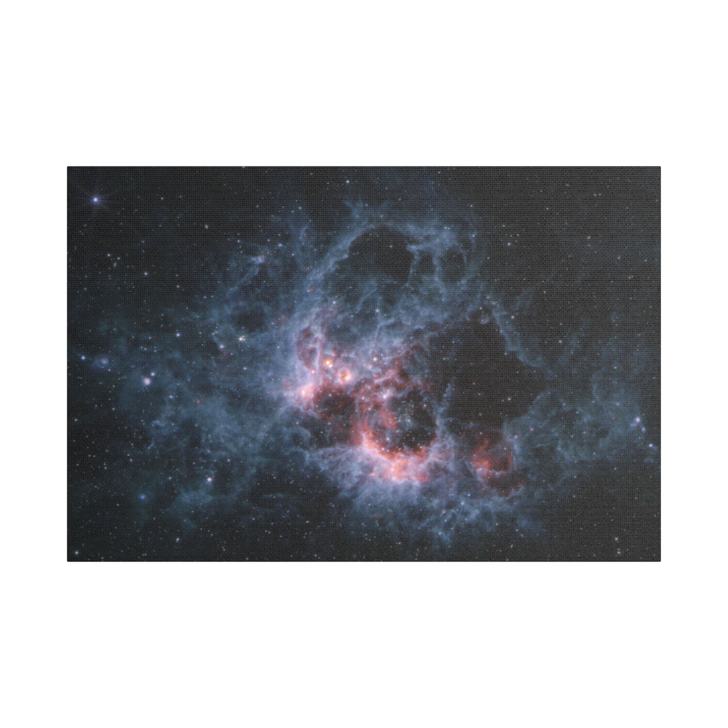 NGC 604 (MIRI Image), Satin Canvas