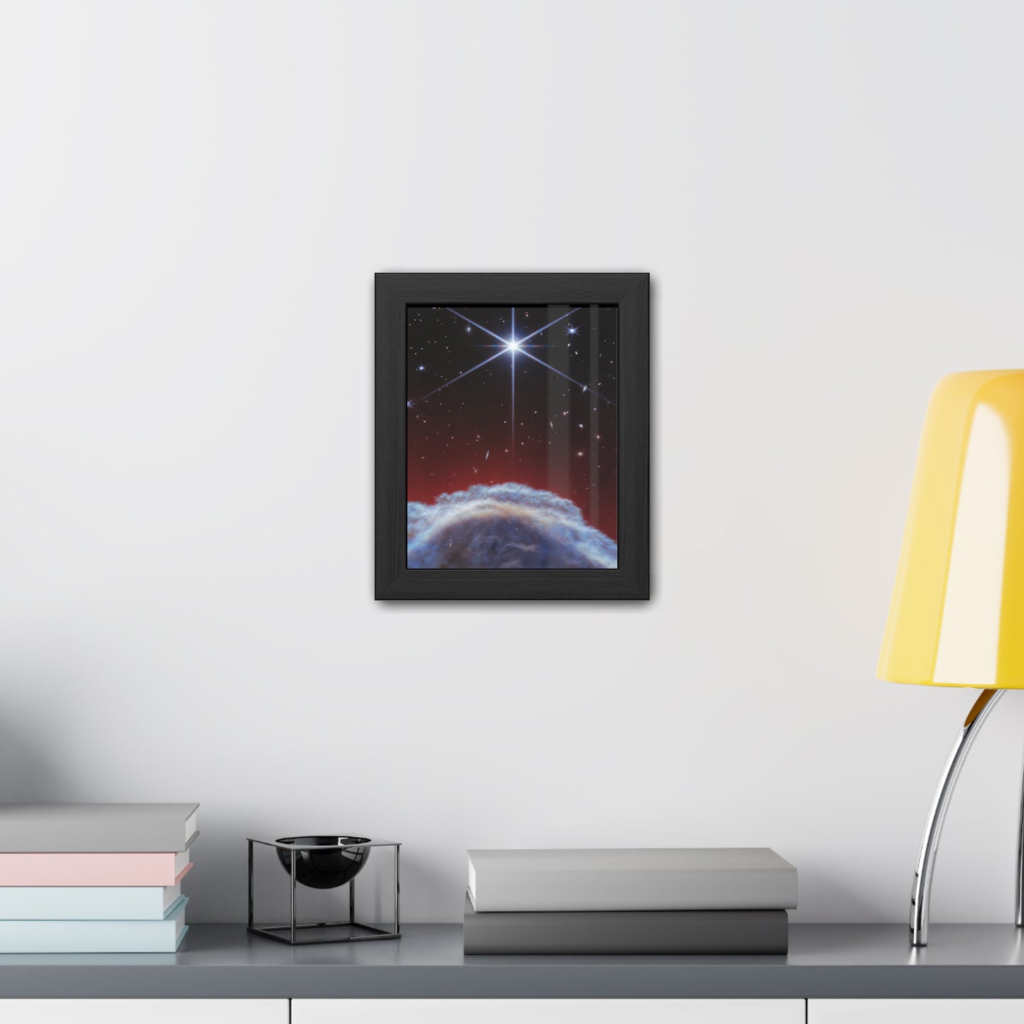 Horsehead Nebula, Hand Crafted Wooden Framed Poster