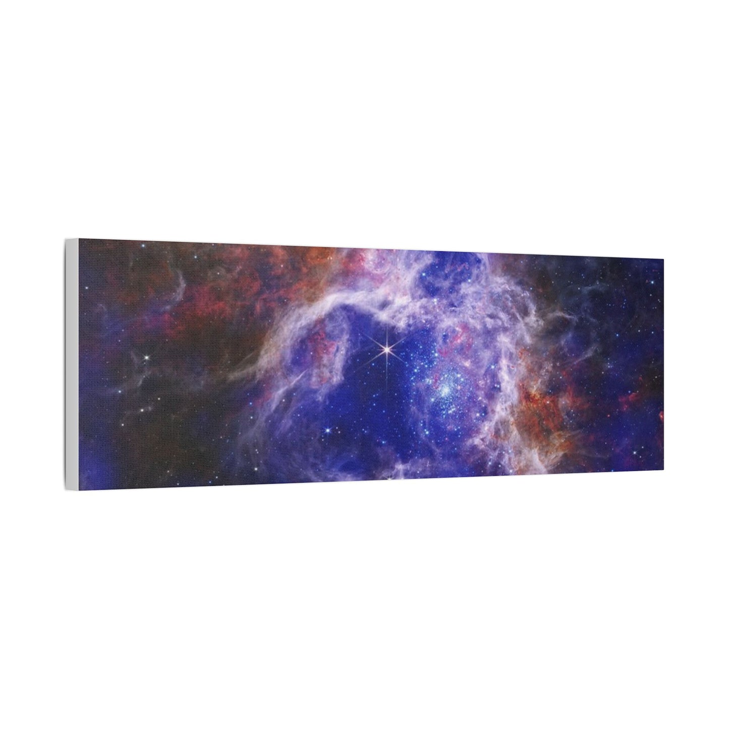 The Tarantula Nebula, Satin Canvas
