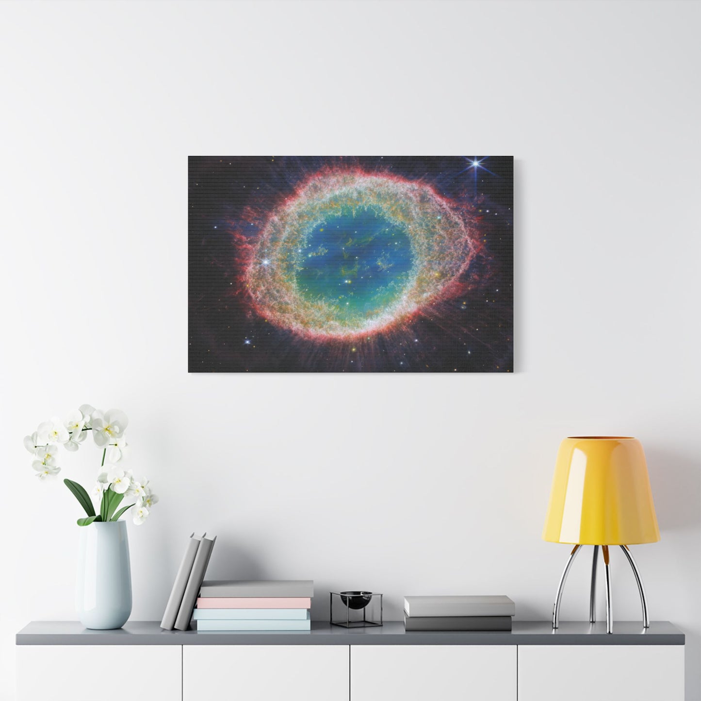 Ring Nebula, Satin Canvas