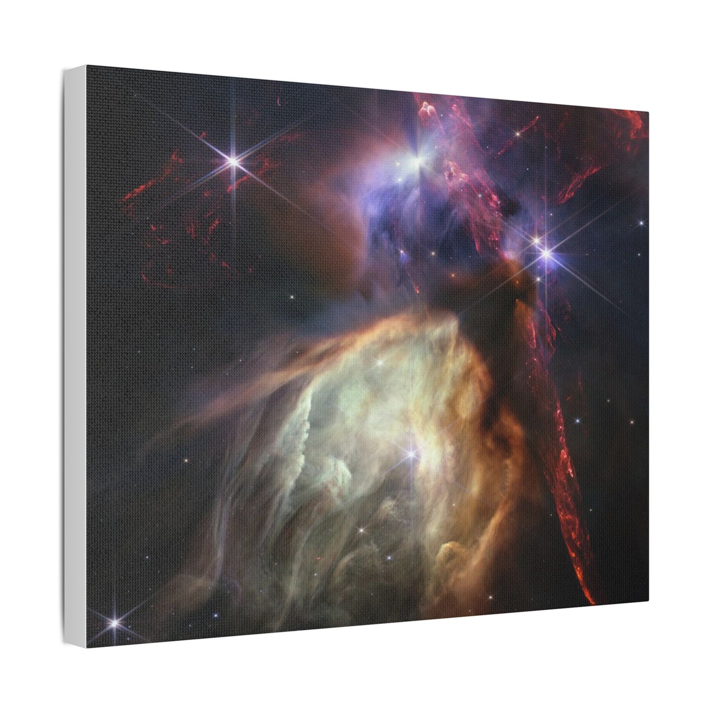Close-up of Birth of Sun-like Star, Satin Canvas