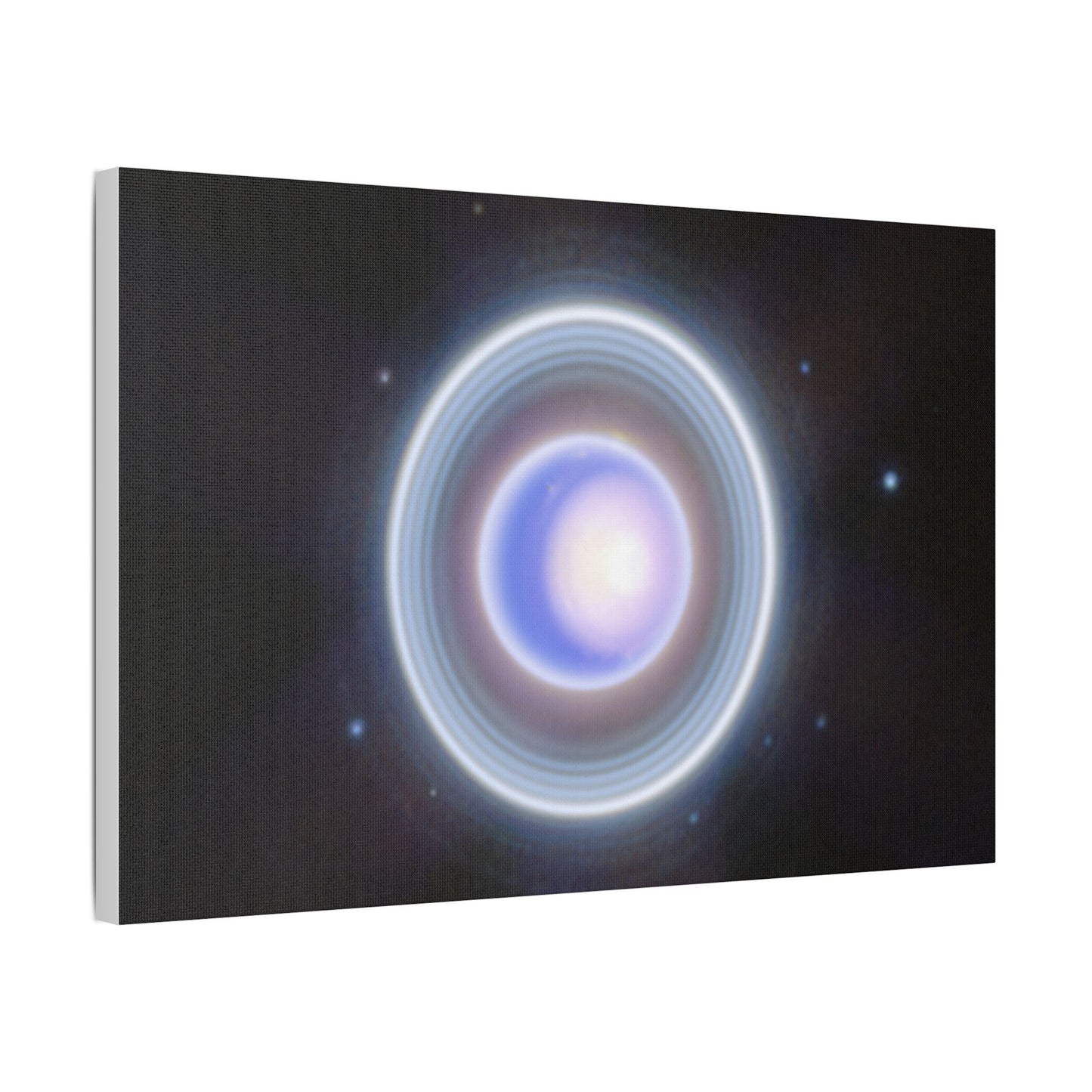 Uranus Close-up, Satin Canvas