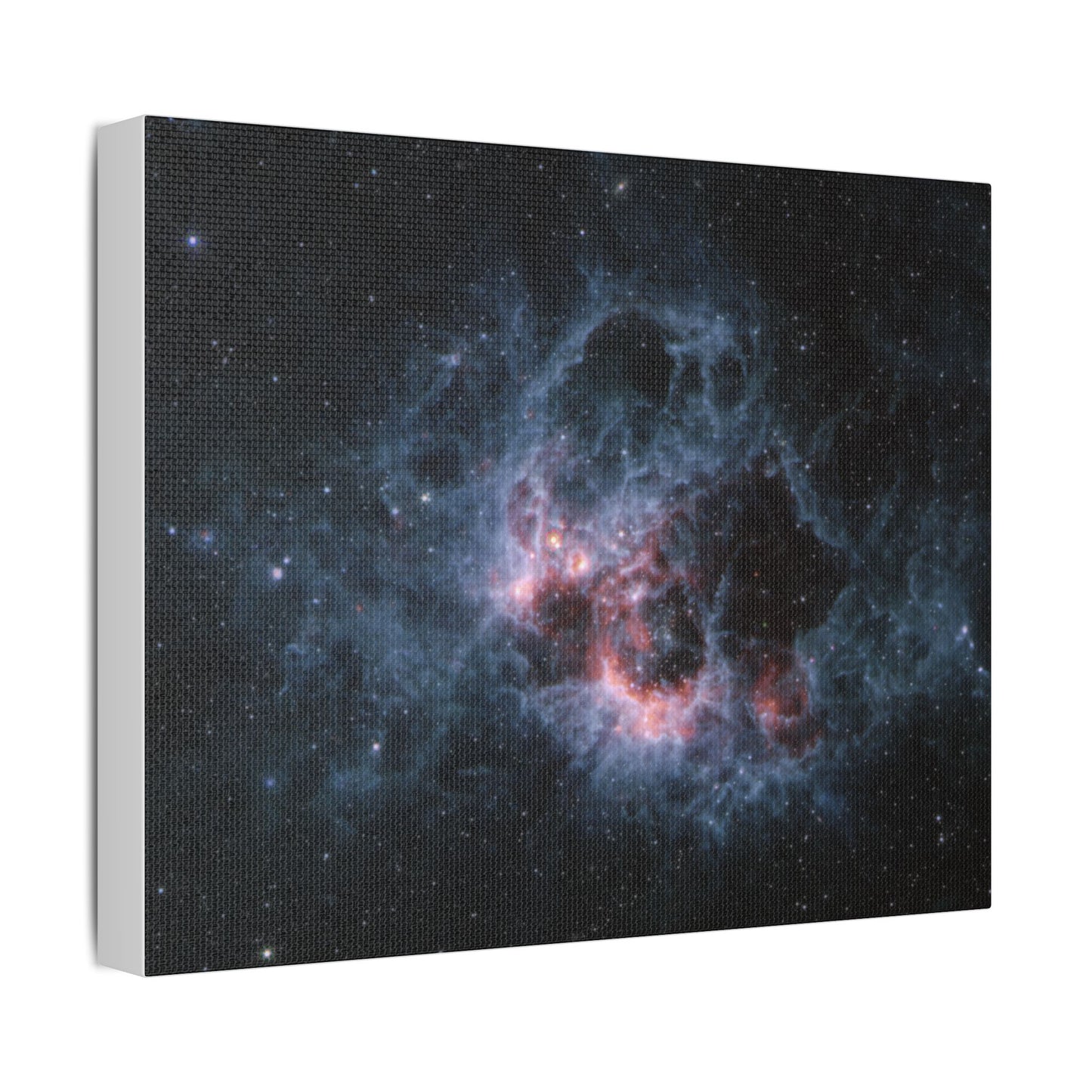 NGC 604 (MIRI Image), Satin Canvas