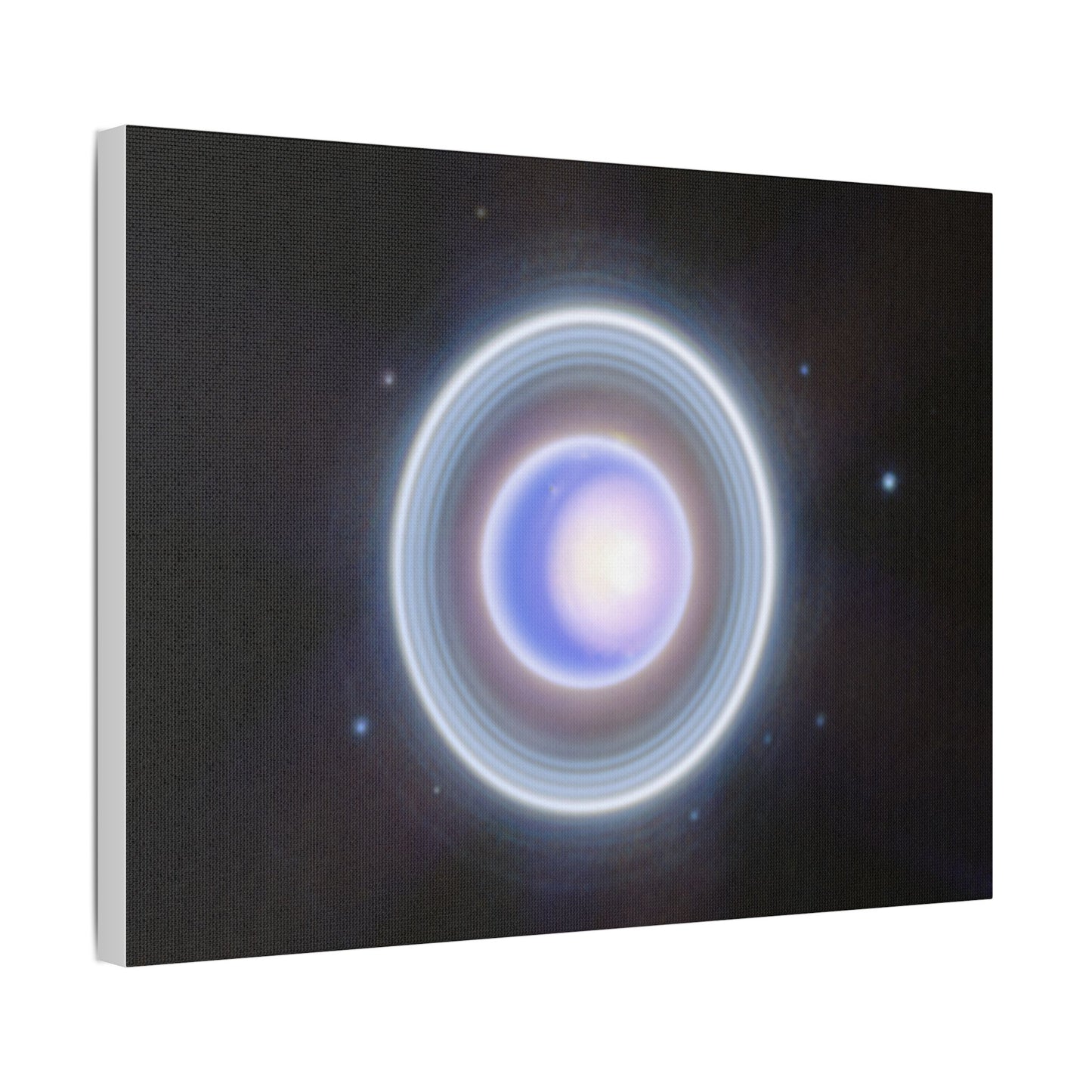 Uranus Close-up, Satin Canvas
