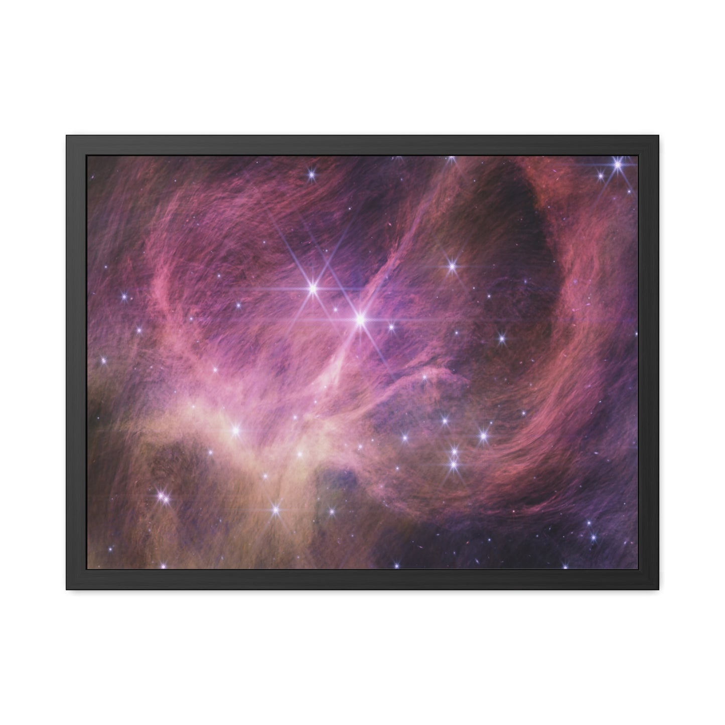 IC 348, Hand Crafted Wooden Framed Poster