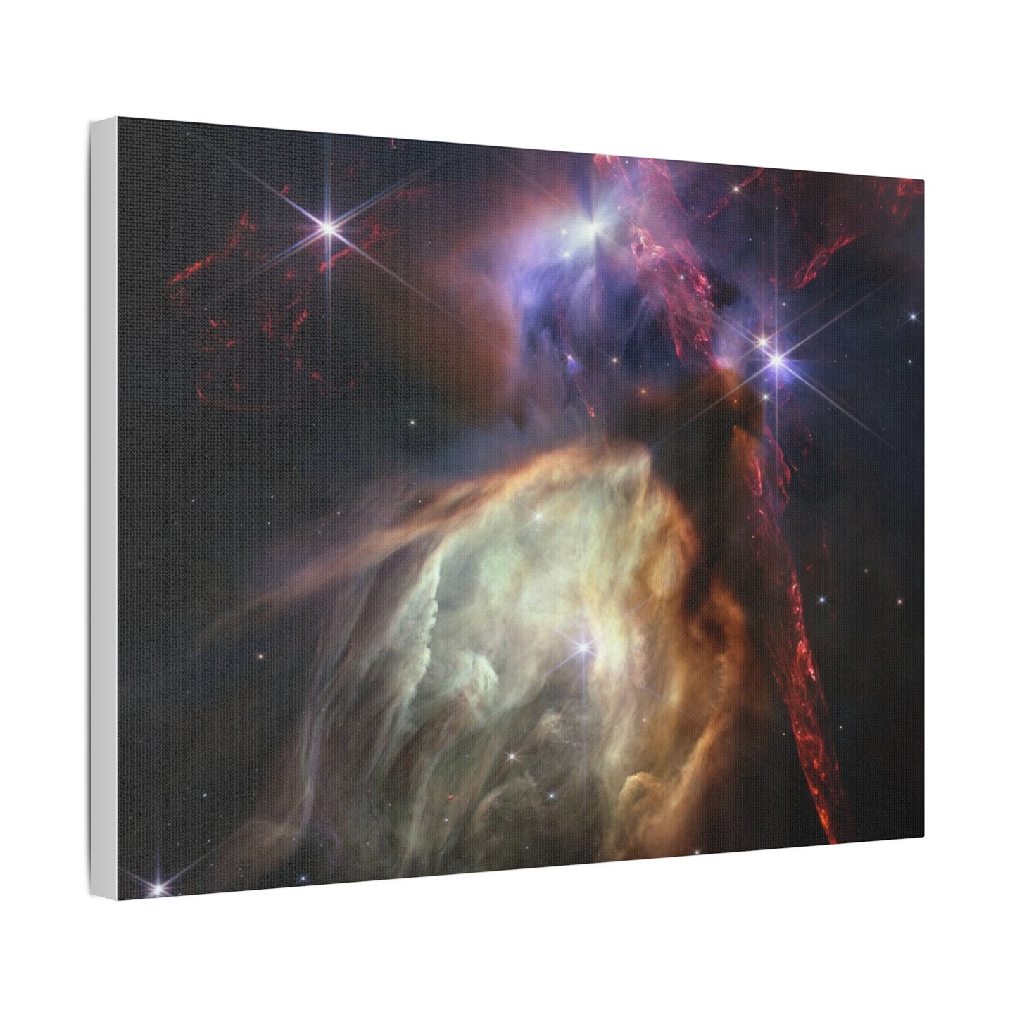 Close-up of Birth of Sun-like Star, Satin Canvas