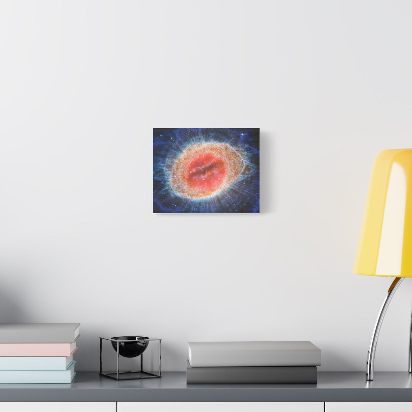 Ring Nebula (MIRI image), Satin Canvas
