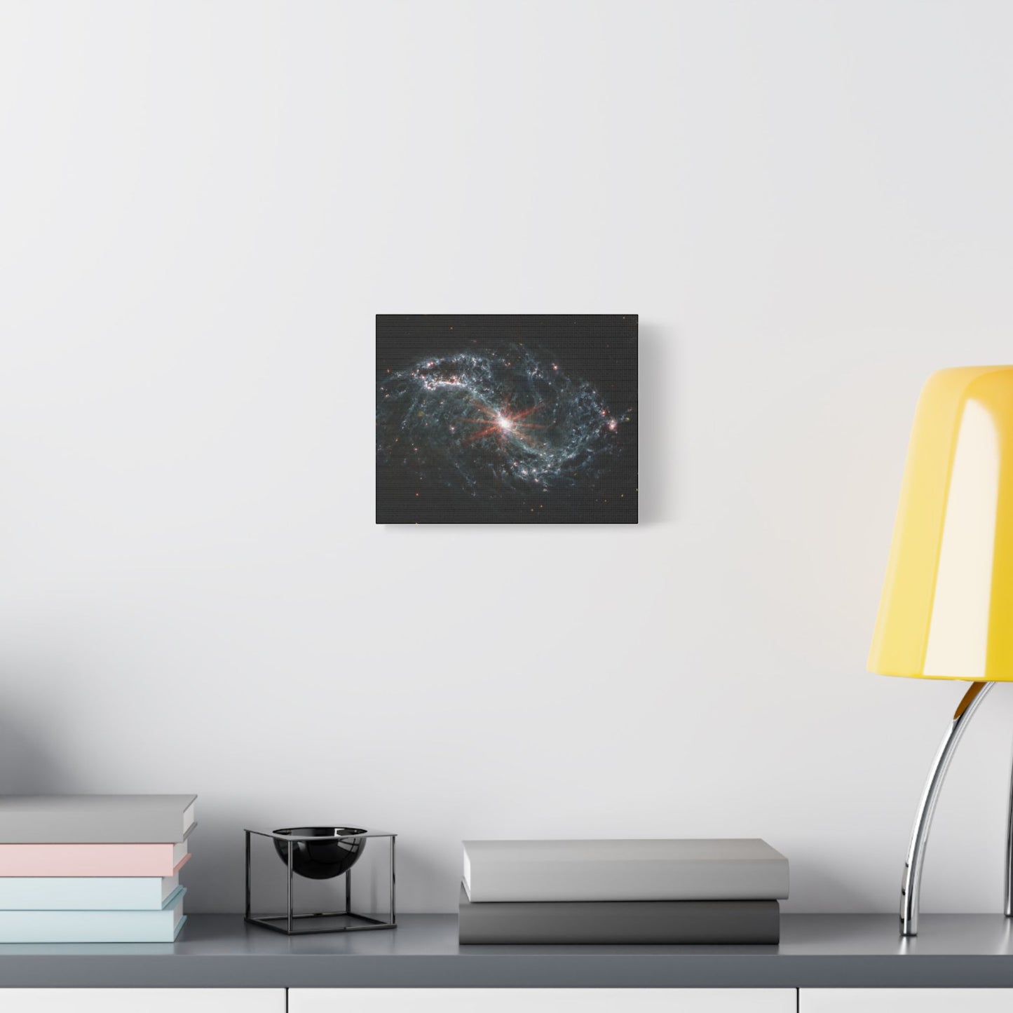 Intricate Networks of Gas and Dust in Nearby Galaxies, Satin Canvas