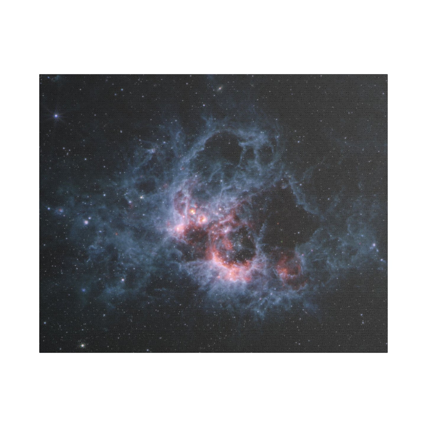 NGC 604 (MIRI Image), Satin Canvas