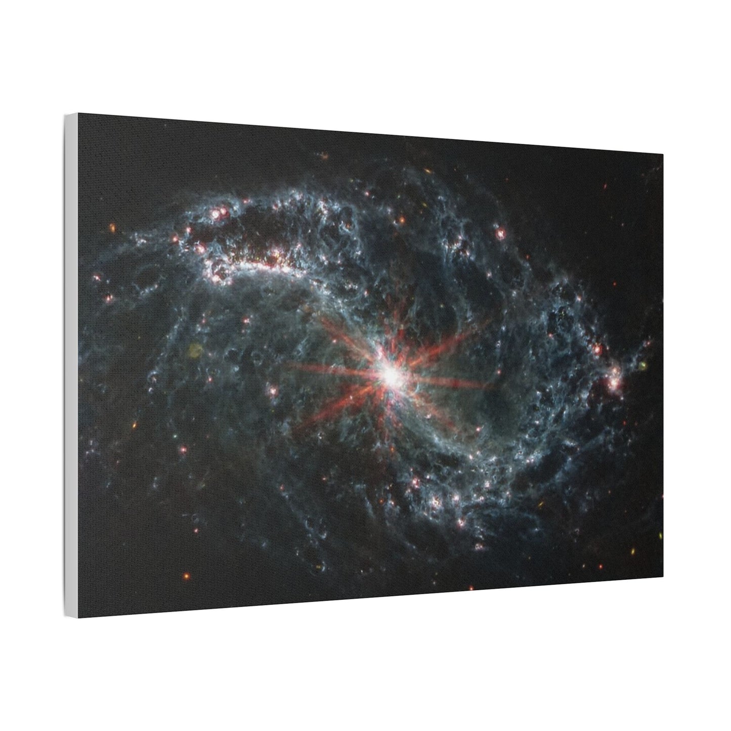Intricate Networks of Gas and Dust in Nearby Galaxies, Satin Canvas