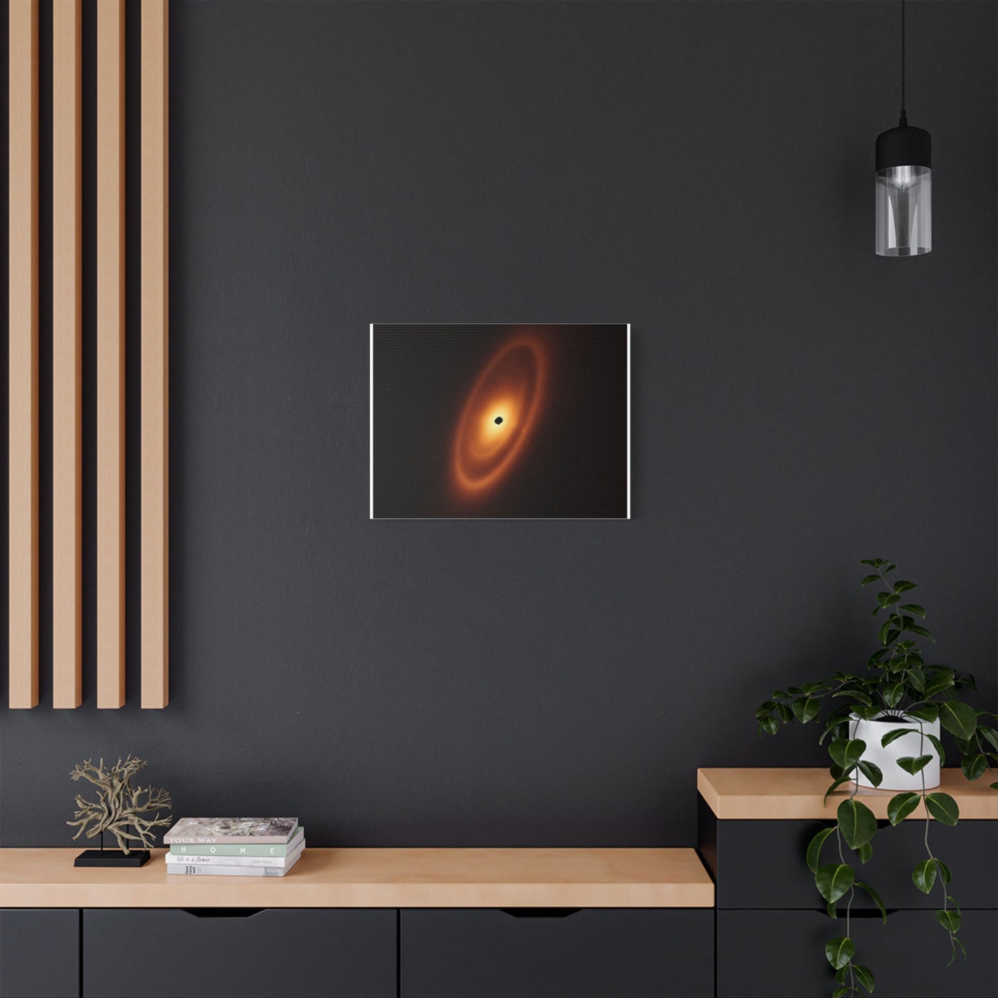 Fomalhaut Dusty Debris Disk, Satin Canvas