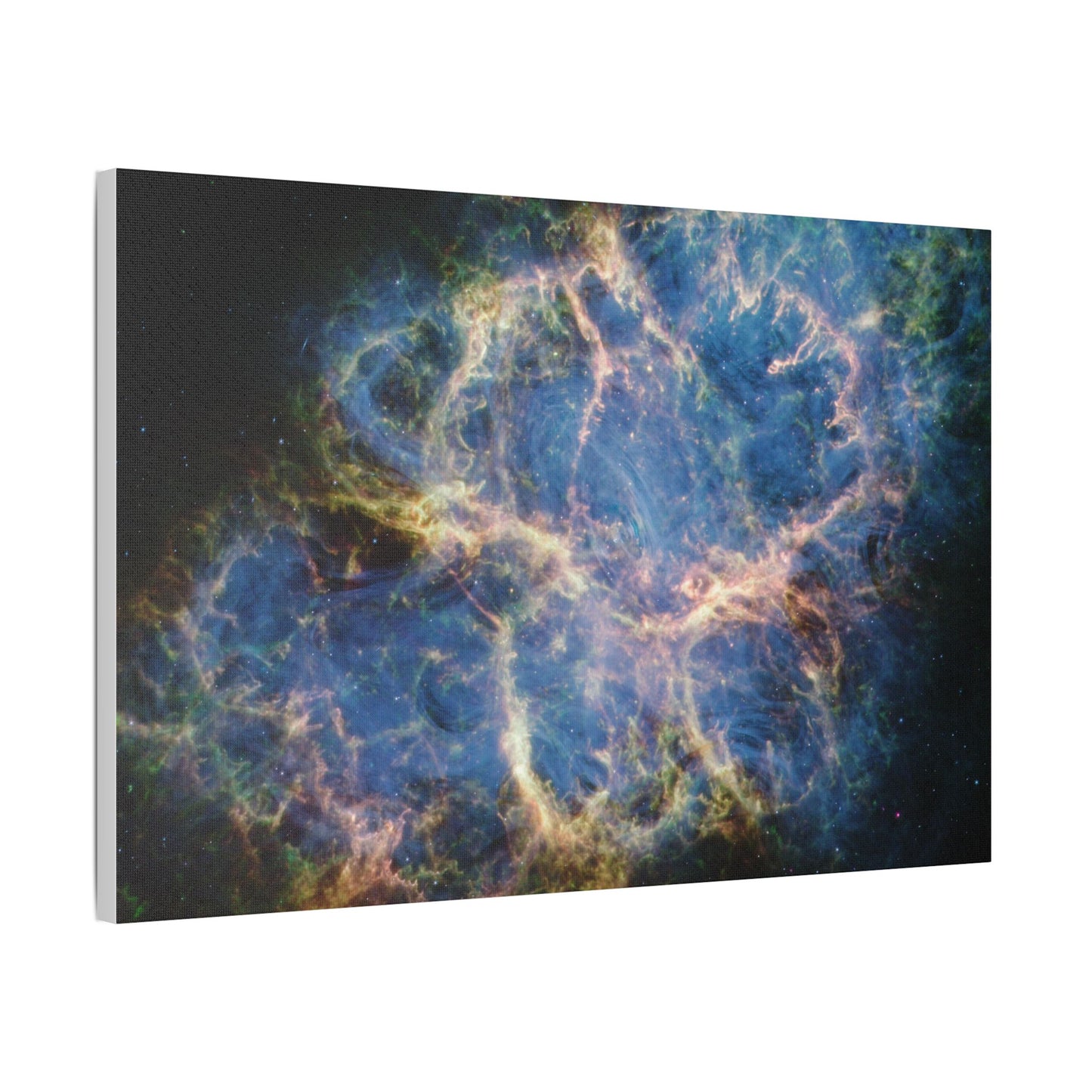 Crab Nebula, Satin Canvas