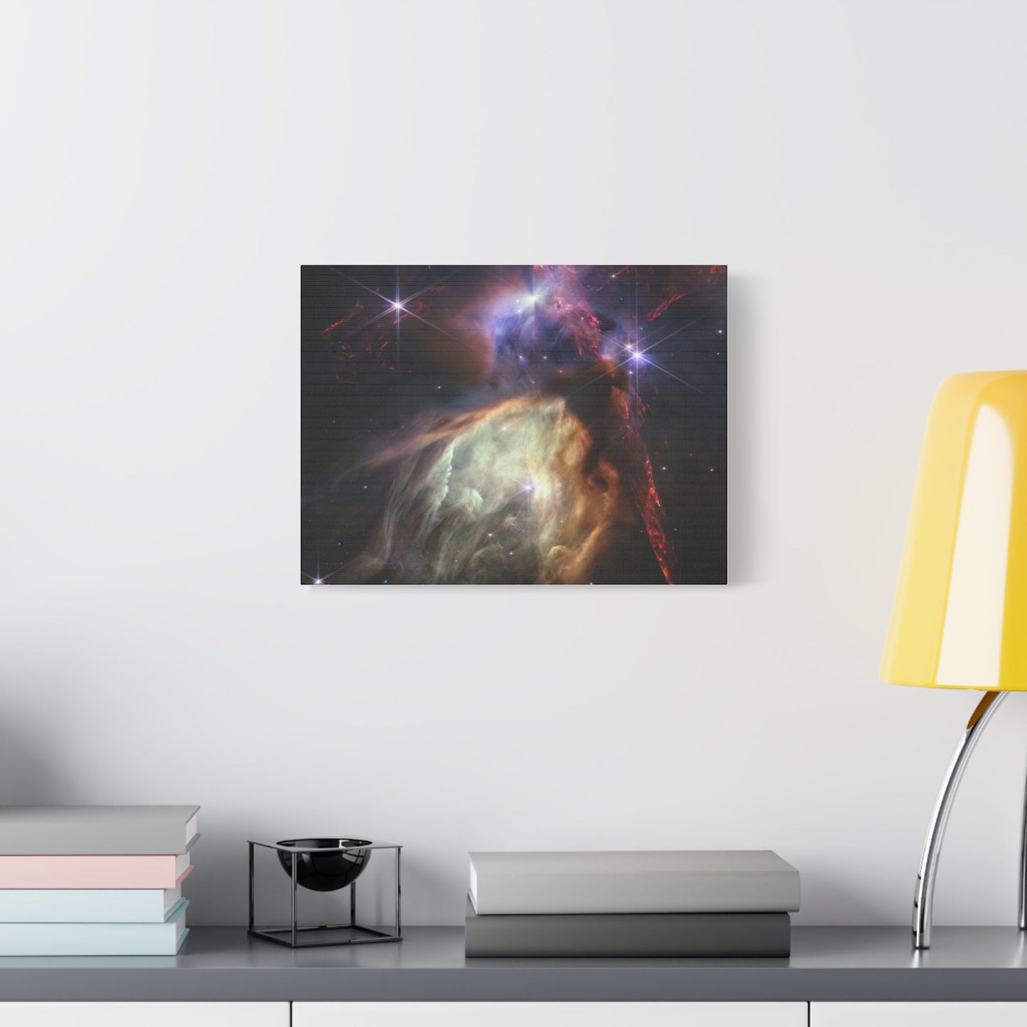 Close-up of Birth of Sun-like Star, Satin Canvas