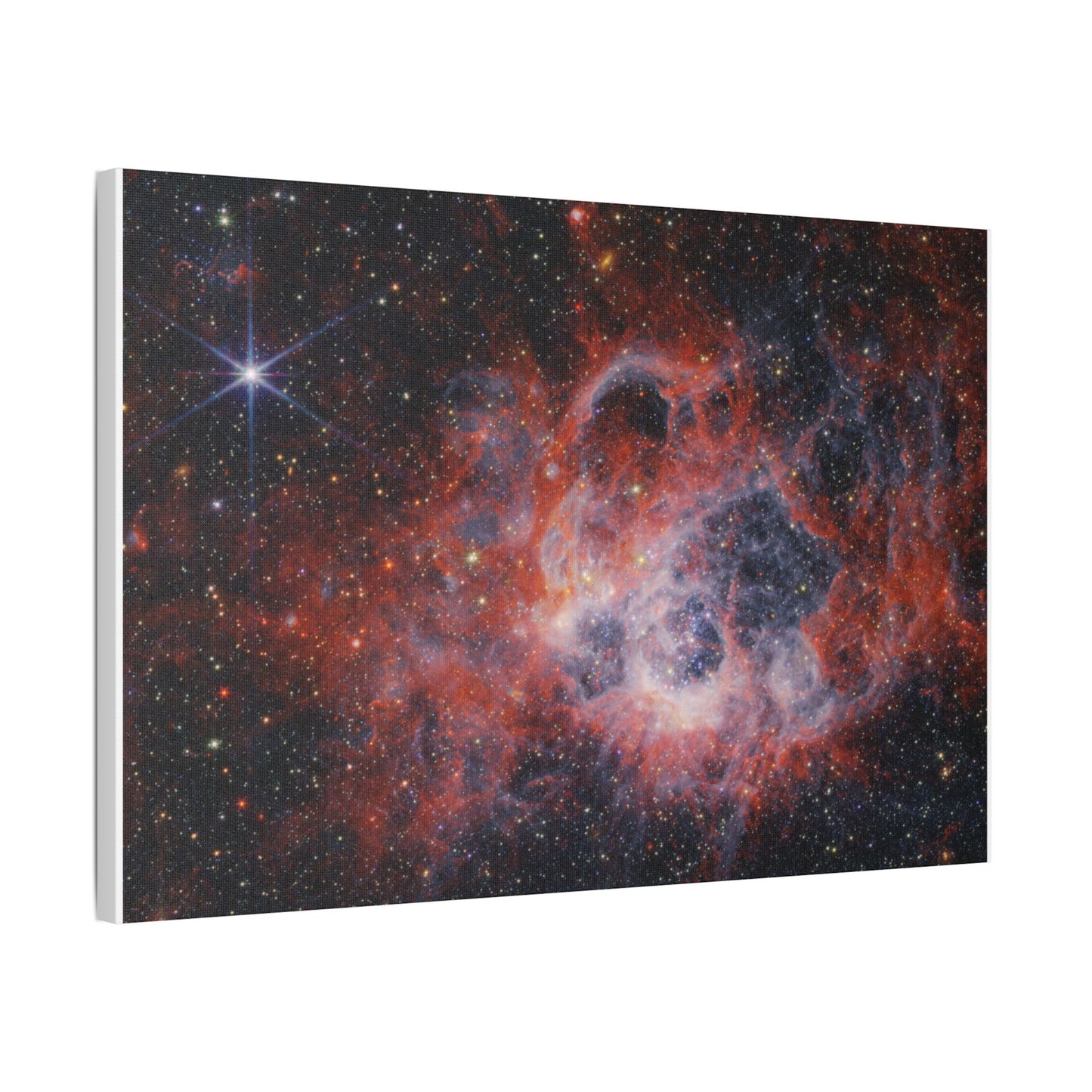 NGC 604, Satin Canvas