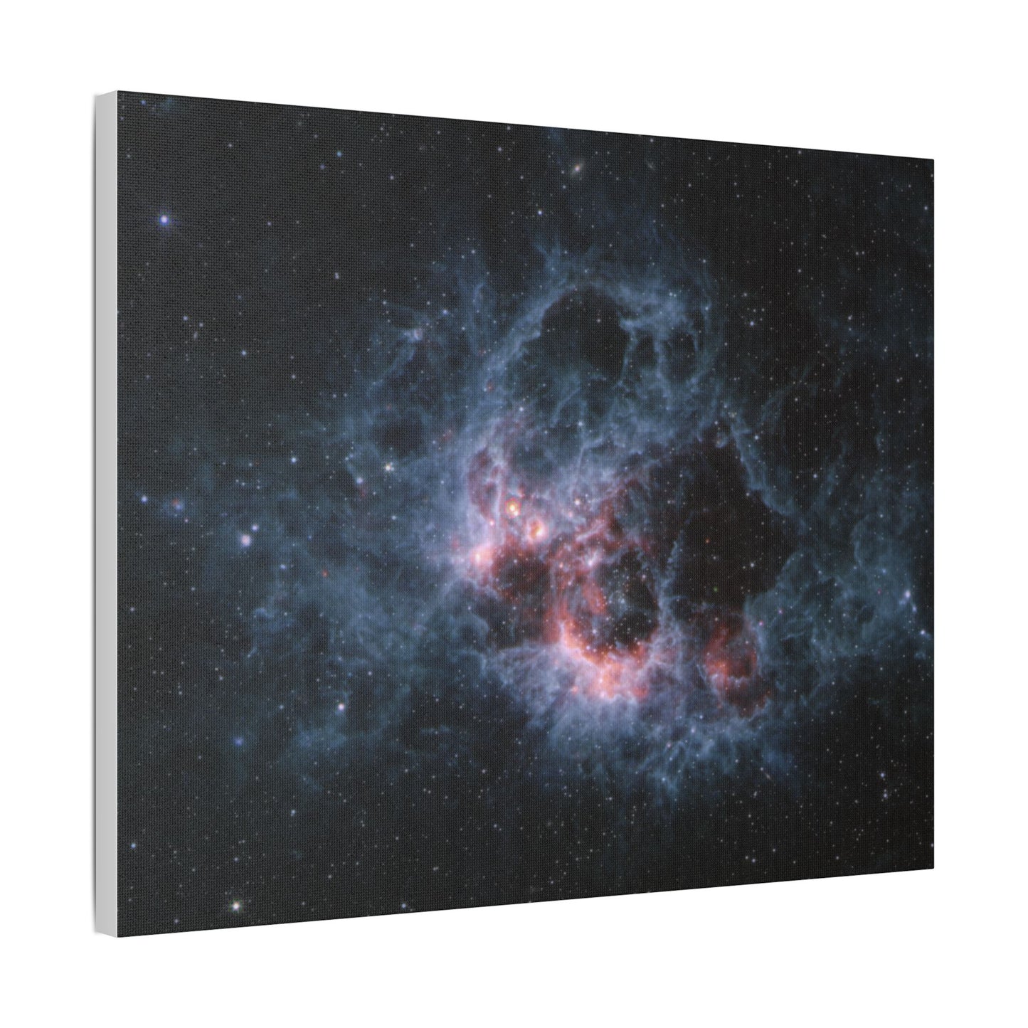 NGC 604 (MIRI Image), Satin Canvas