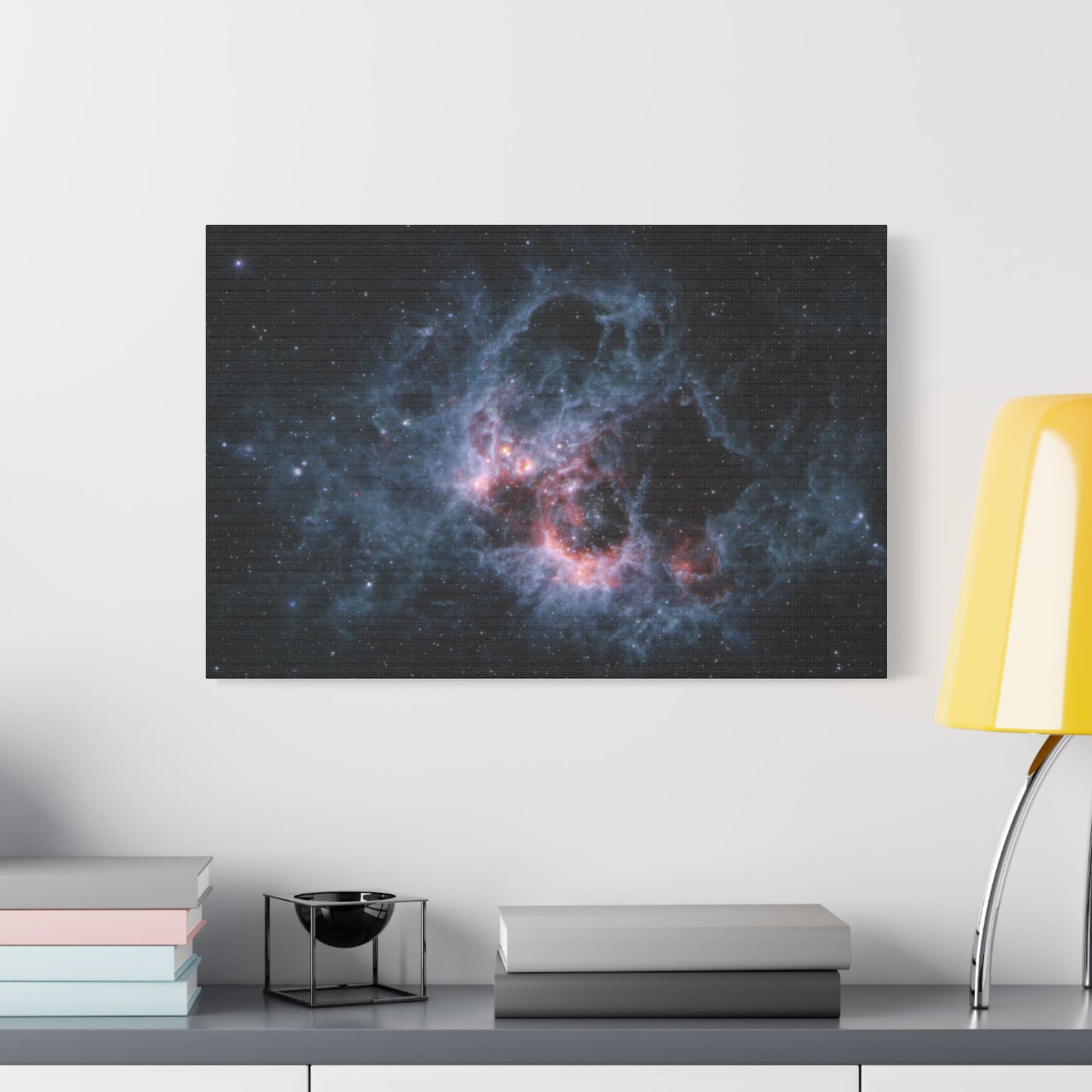 NGC 604 (MIRI Image), Satin Canvas