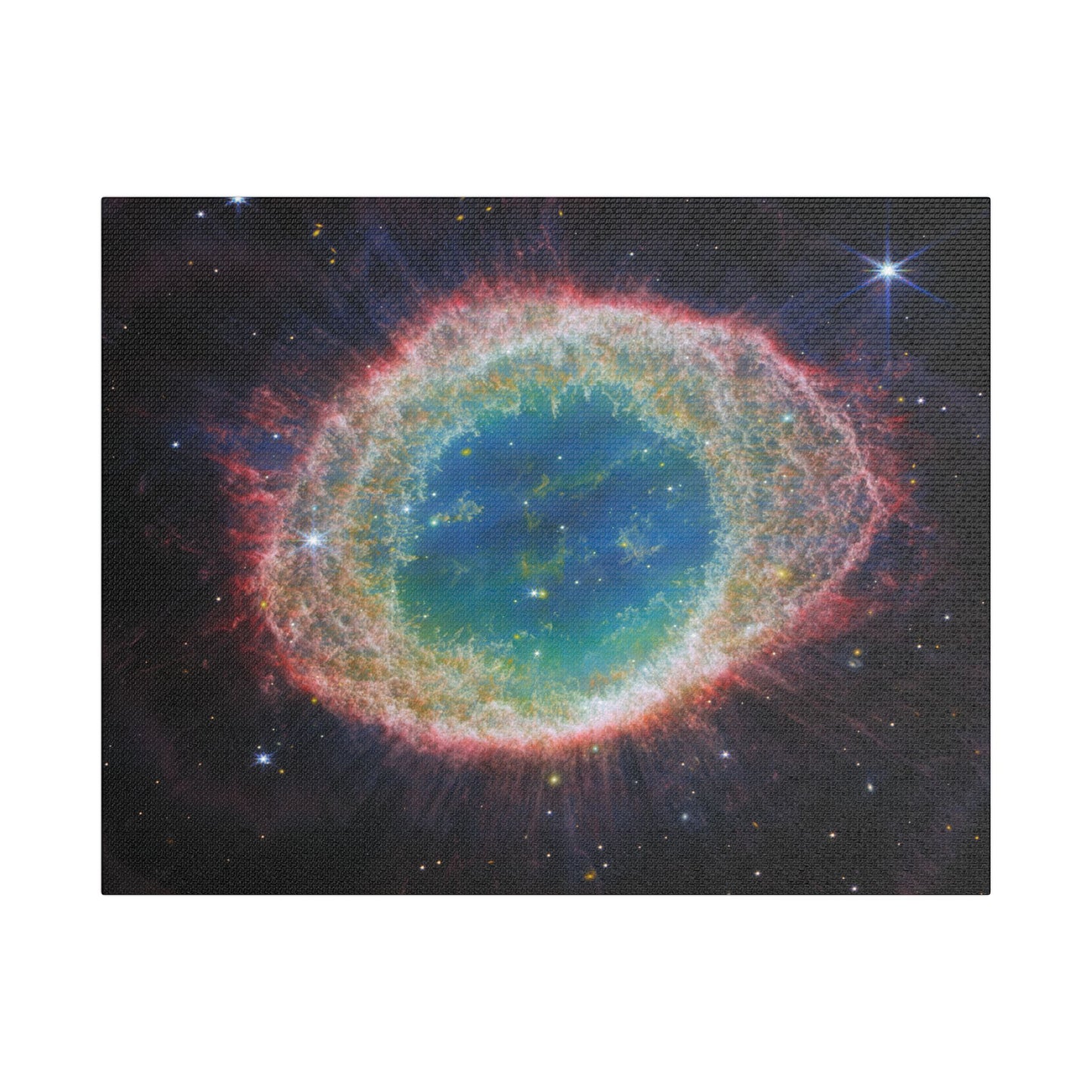 Ring Nebula, Satin Canvas