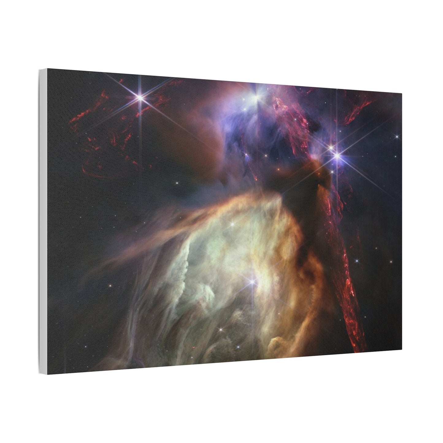 Close-up of Birth of Sun-like Star, Satin Canvas