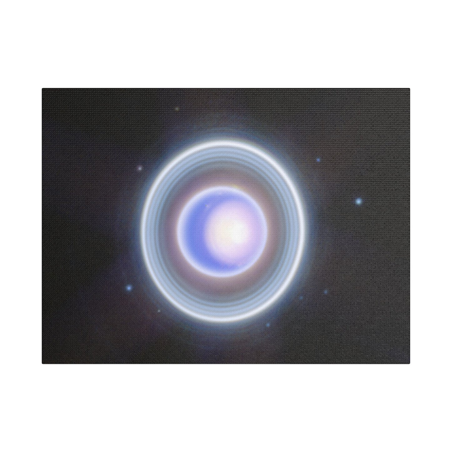 Uranus Close-up, Satin Canvas