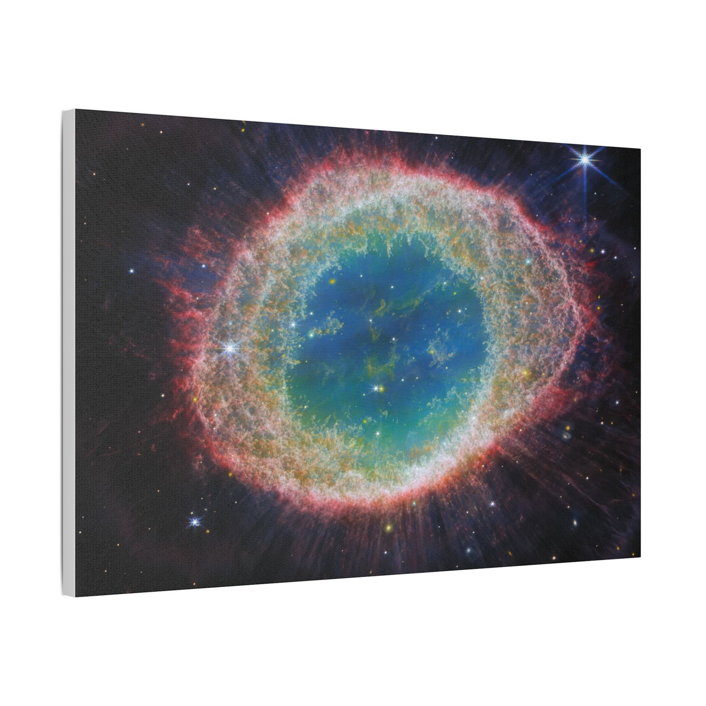 Ring Nebula, Satin Canvas