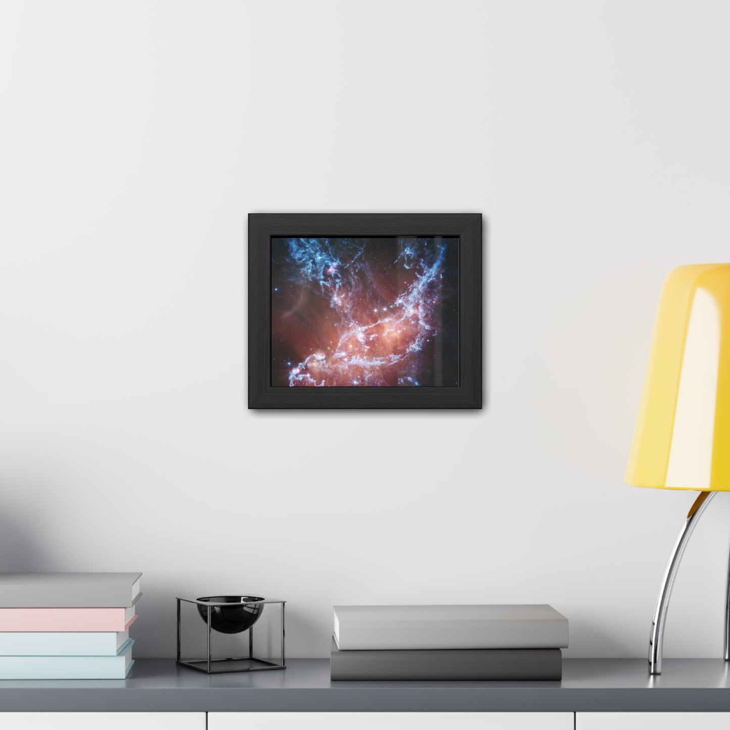 NGC 346, Hand Crafted Wooden Framed Poster
