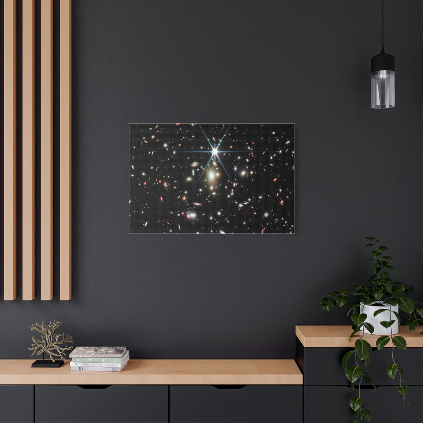 Sunrise Arc, Satin Canvas