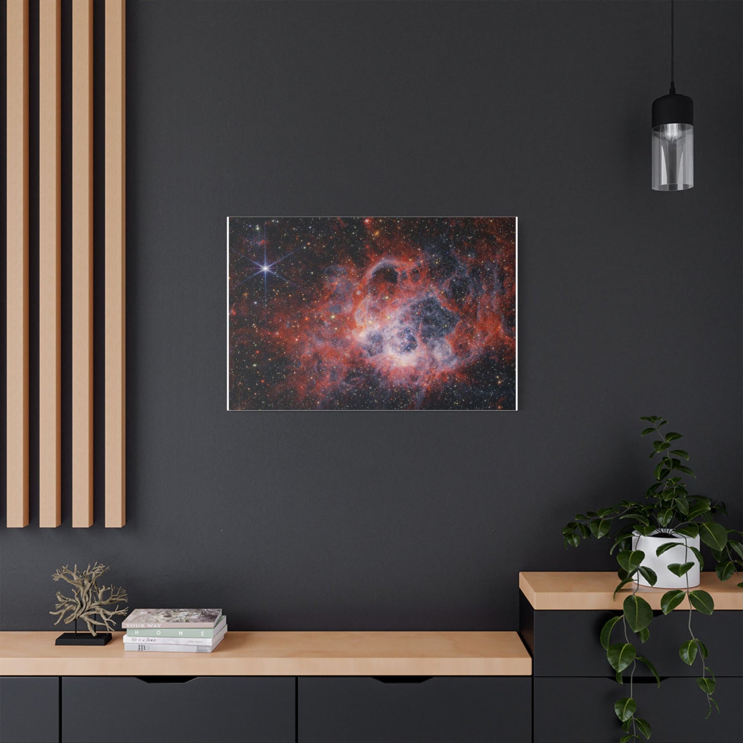 NGC 604, Satin Canvas