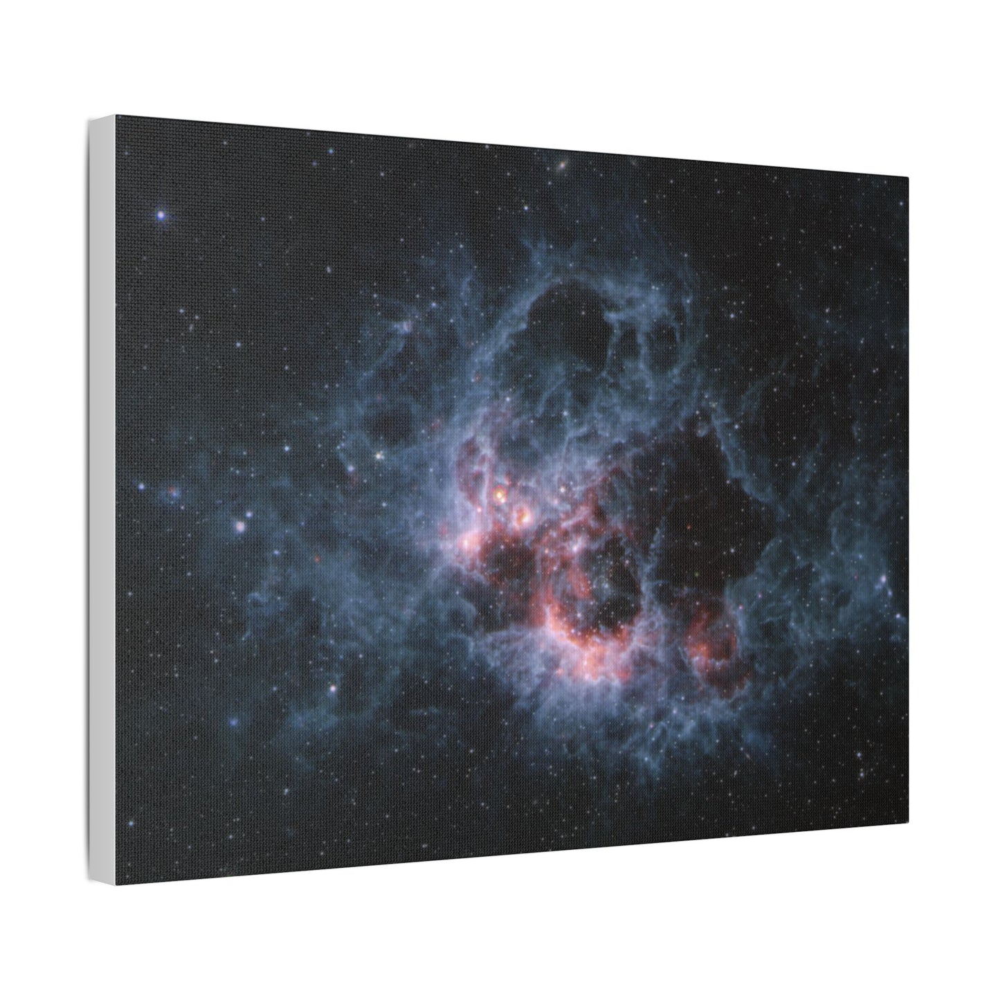 NGC 604 (MIRI Image), Satin Canvas