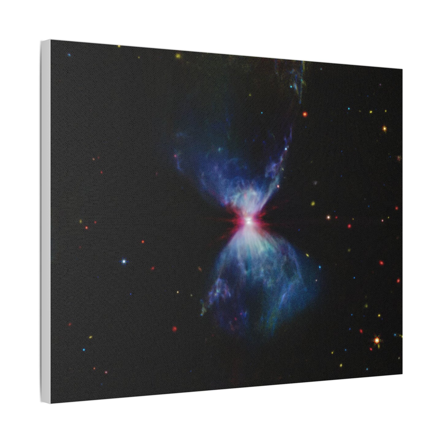 L1527 and Protostar, Satin Canvas