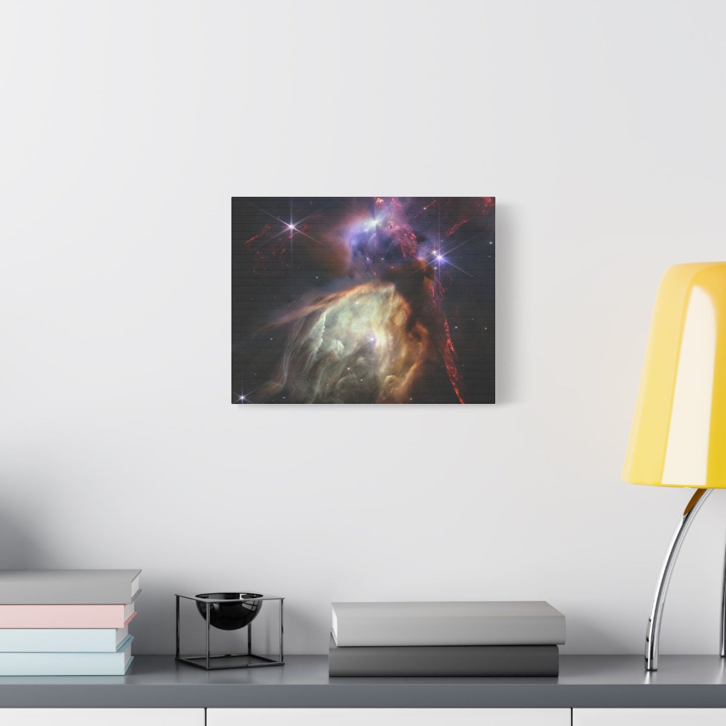 Close-up of Birth of Sun-like Star, Satin Canvas