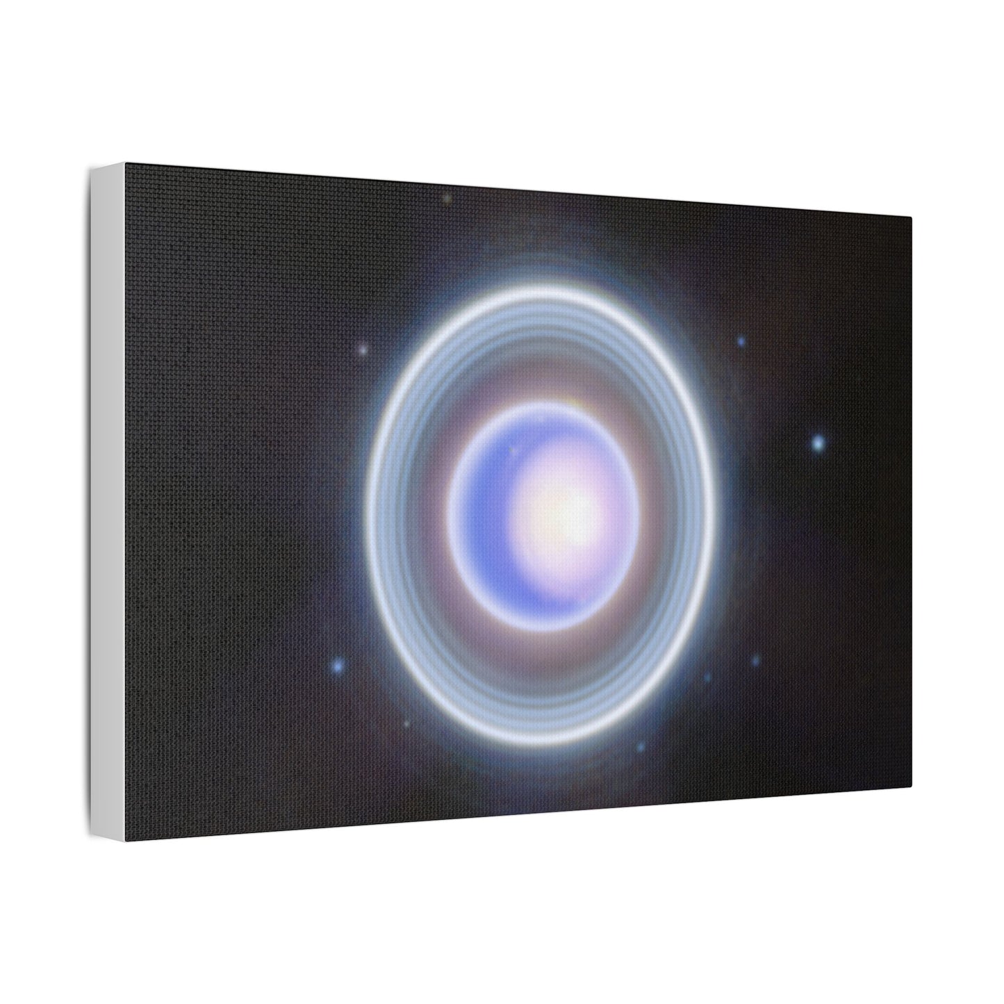 Uranus Close-up, Satin Canvas